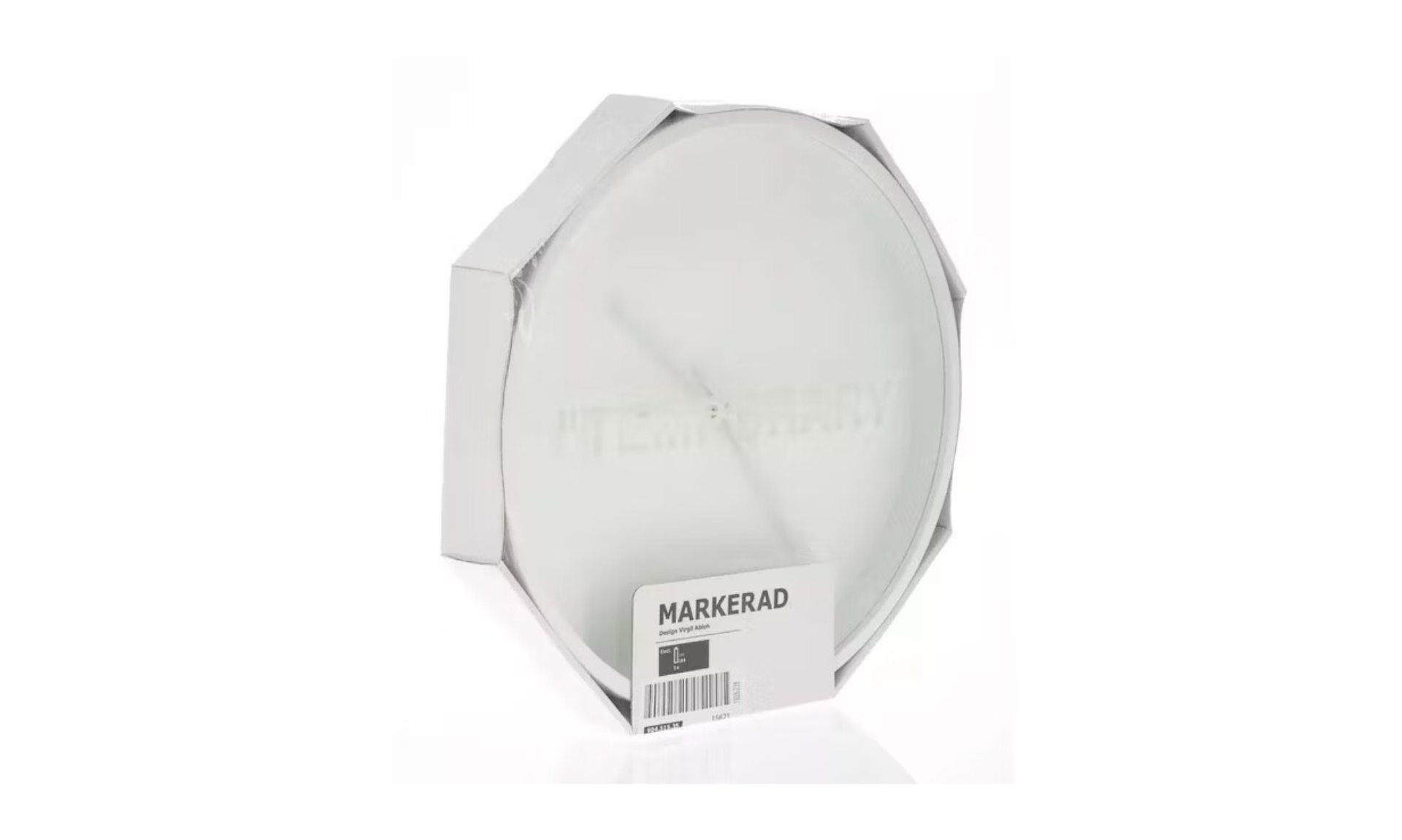 Virgil Abloh x IKEA MARKERAD "TEMPORARY" Wall Clock | OVERCEZ