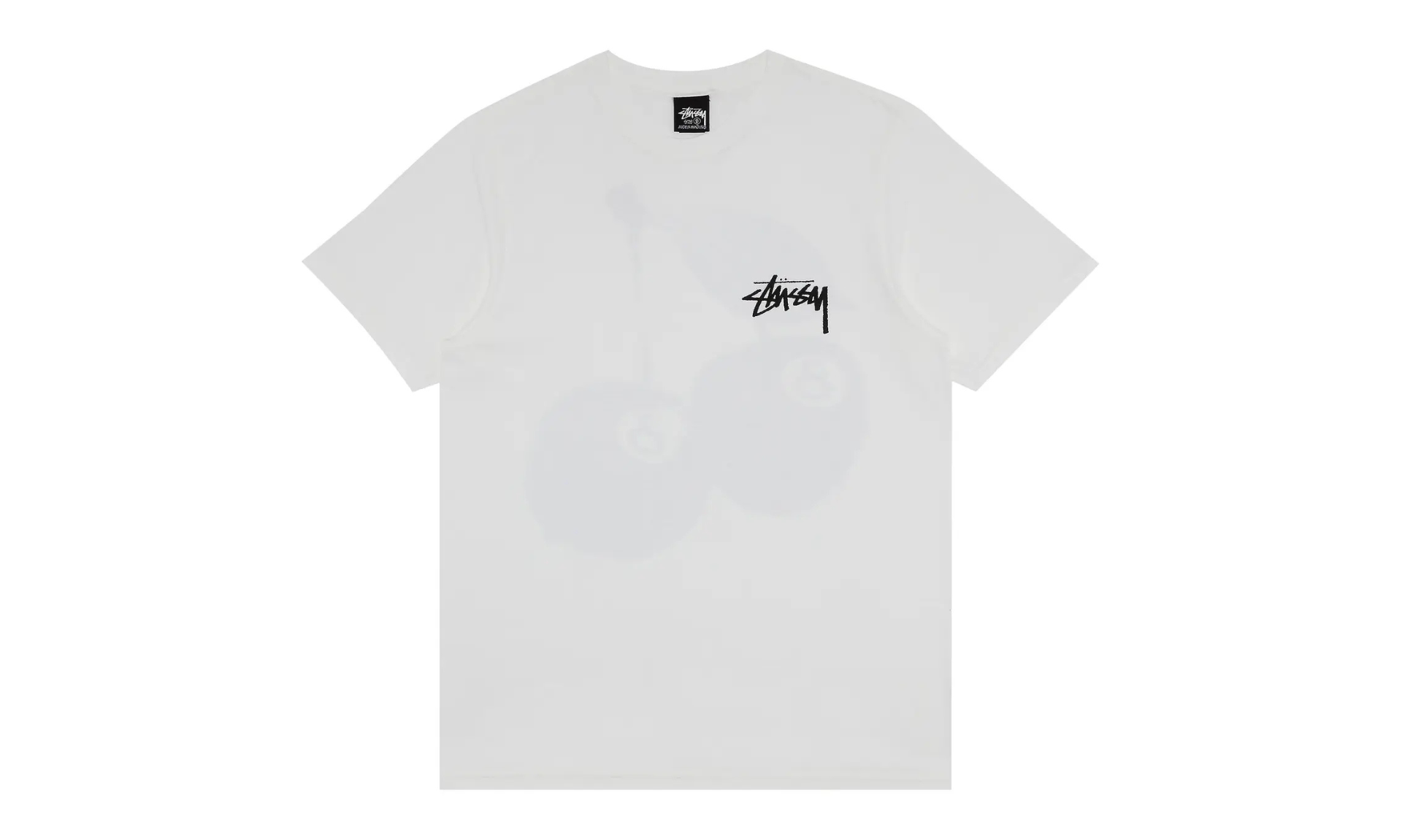 Stussy Cherries Tee White | OVERCEZ