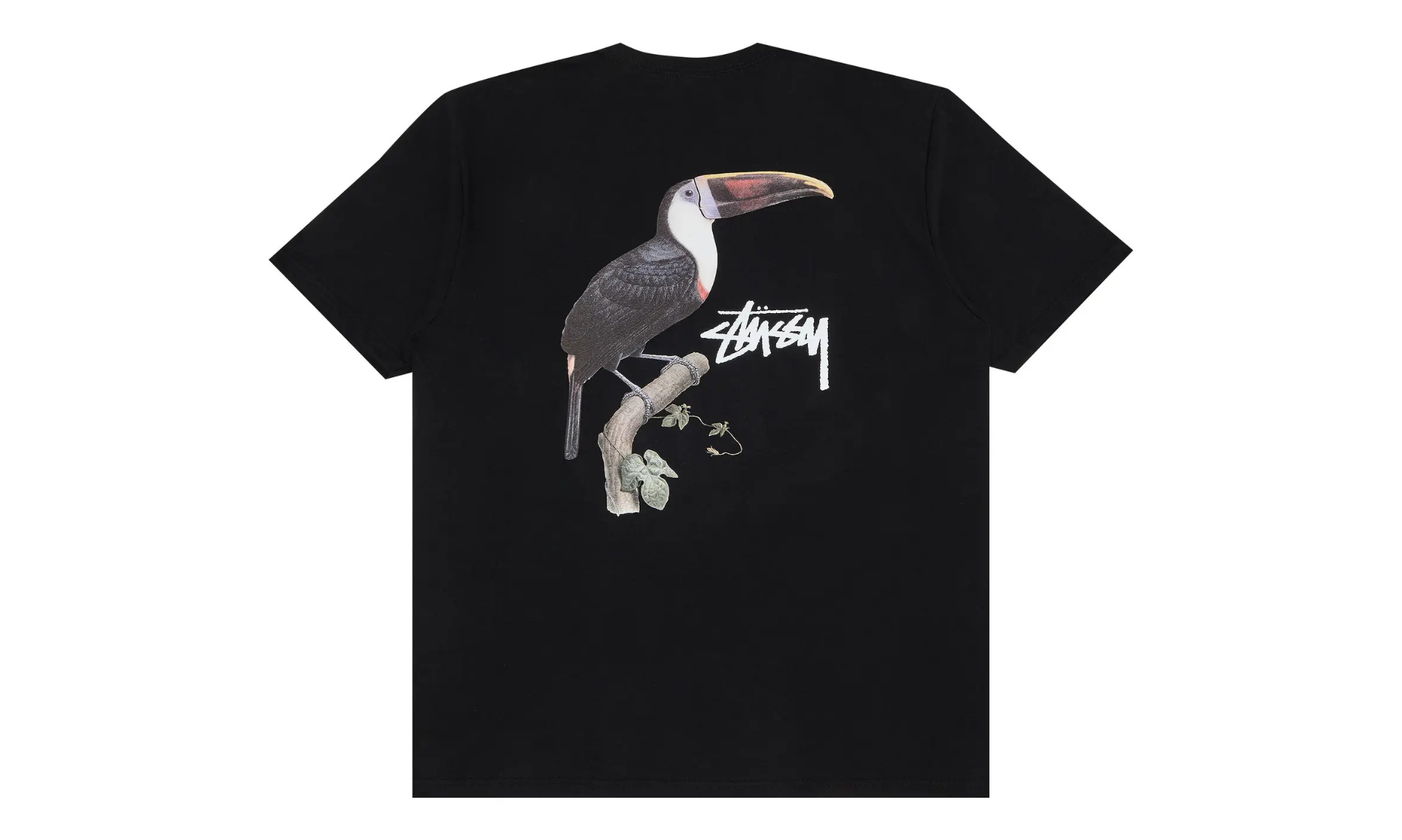 Stussy Toucan Tee Black | OVERCEZ