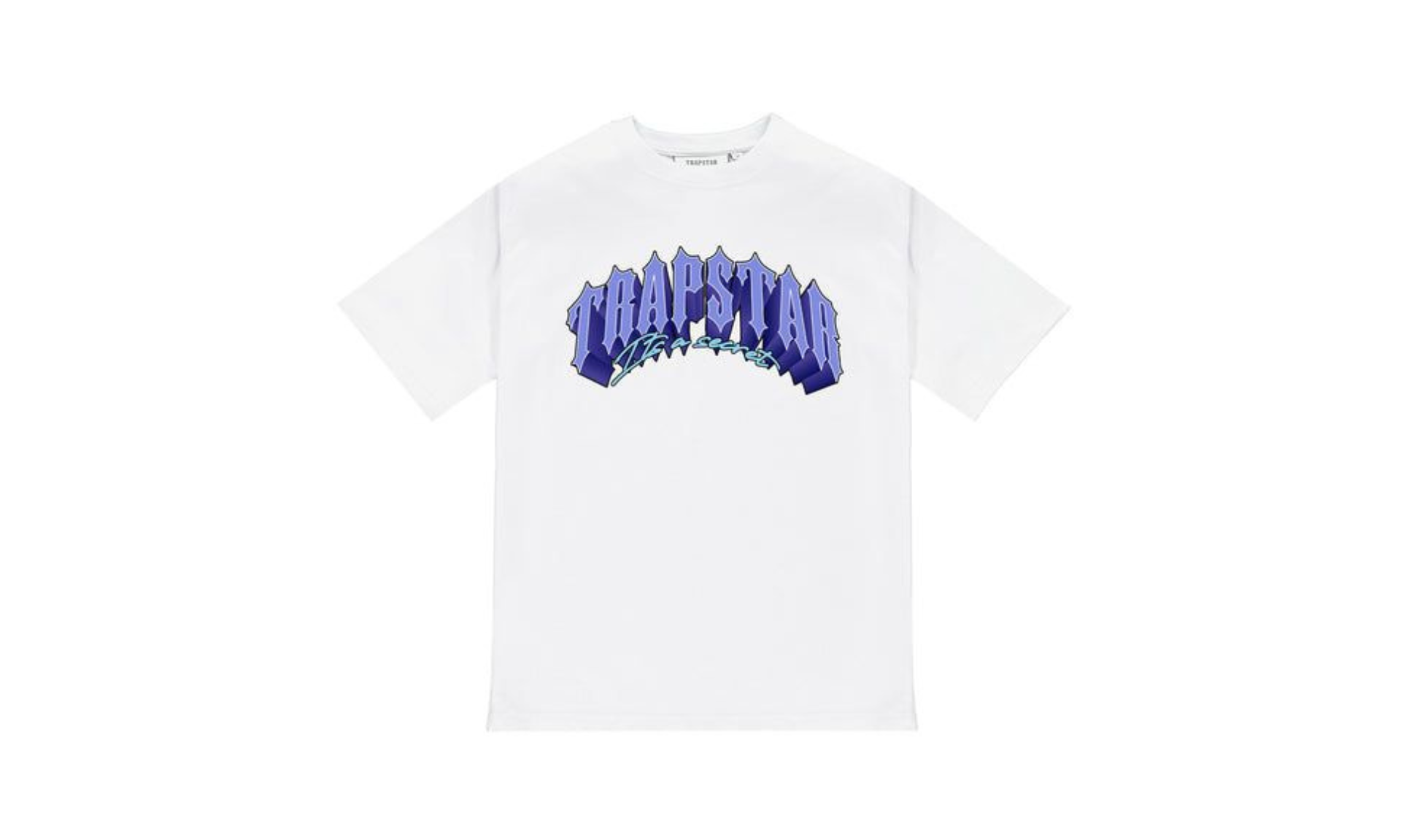 Trapstar Trap City 2.2 Tee White Purple | OVERCEZ