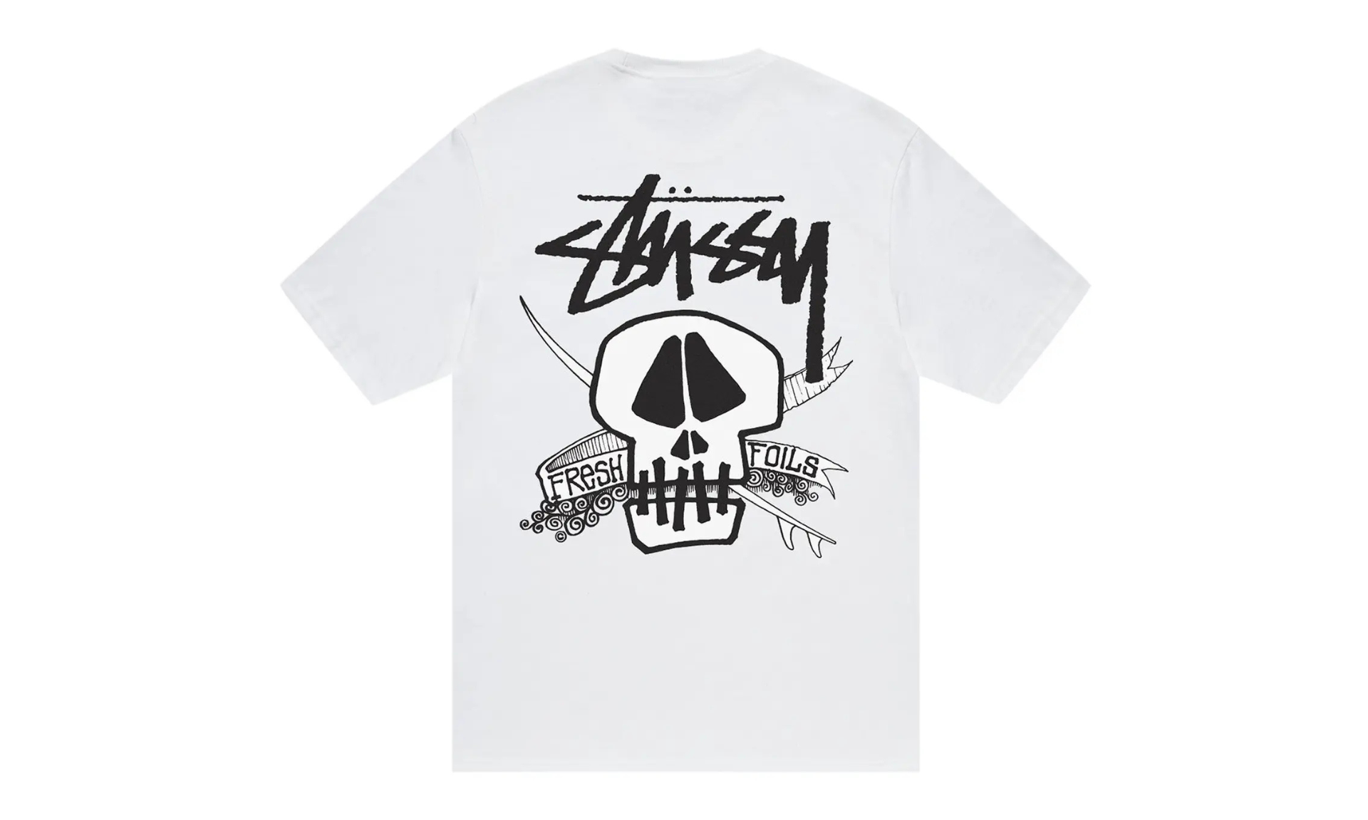 Stussy Fresh Foils Tee White | OVERCEZ