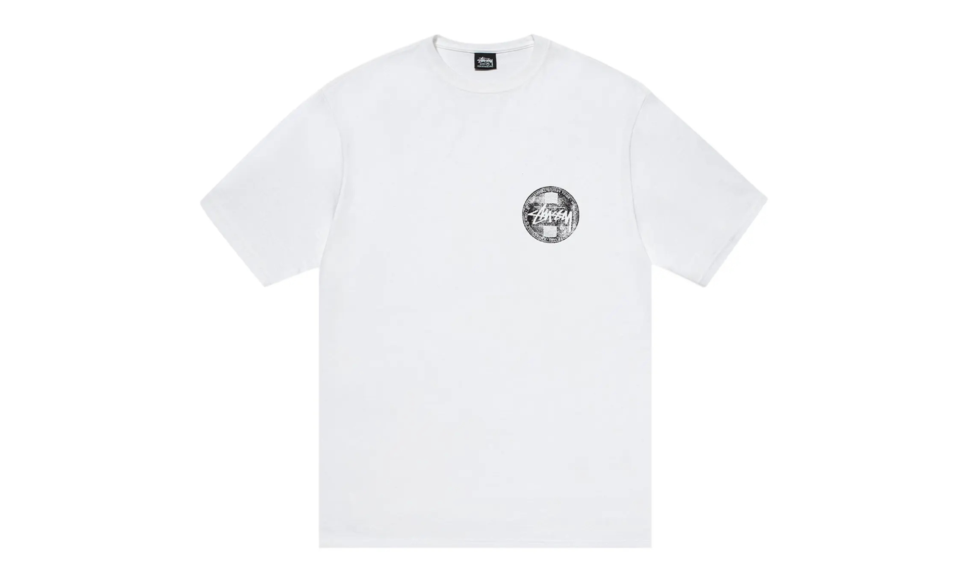 Stussy Dot Stamp Tee White | OVERCEZ