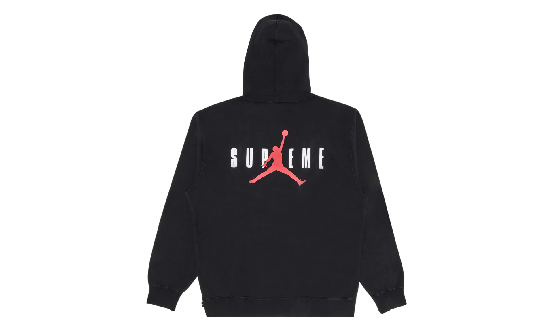 Supreme Jordan Hoodie Sweatshirt Black | OVERCEZ