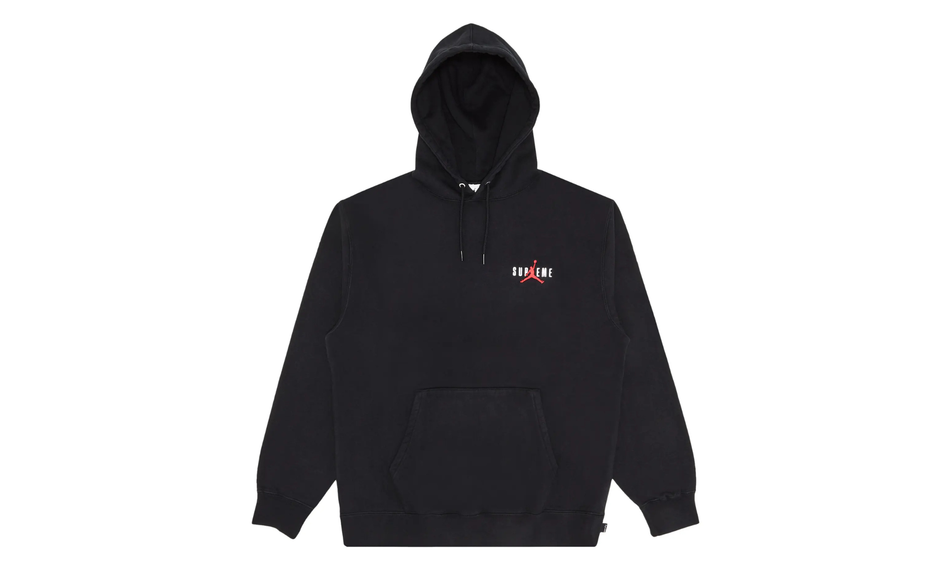 Supreme Jordan Hoodie Sweatshirt Black | OVERCEZ