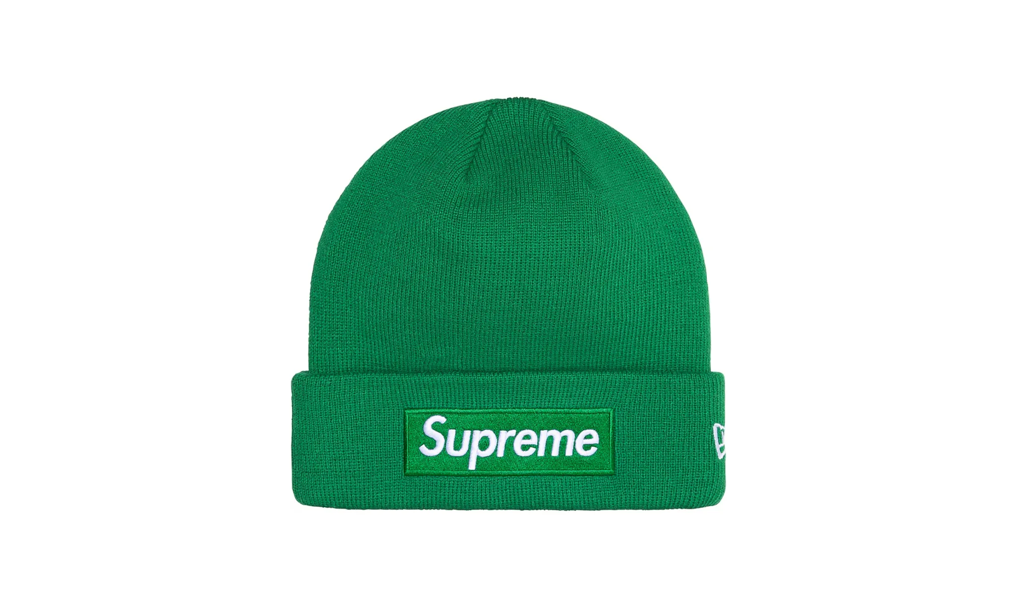 Supreme New Era Box Logo Beanie Green (FW24) | OVERCEZ