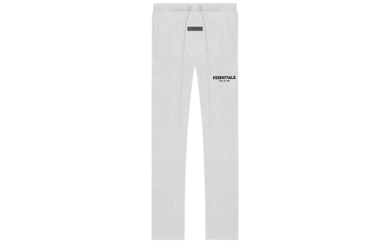 Fear of God Essentials Relaxed Sweatpants Light Oatmeal | OVERCEZ