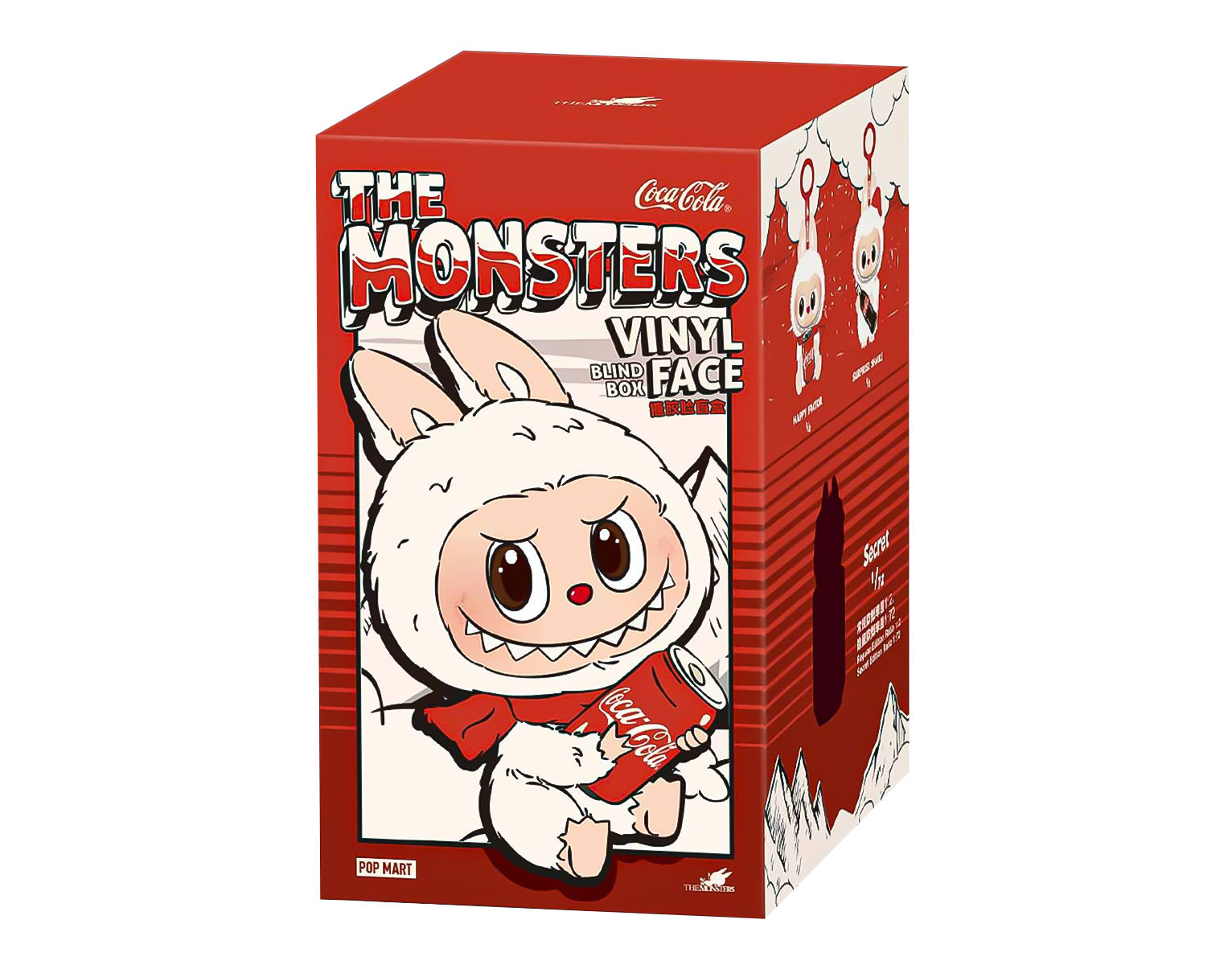 Pop Mart Labubu The Monsters Coca-Cola Vinyl Face (Zestaw 6 szt.) | OVERCEZ