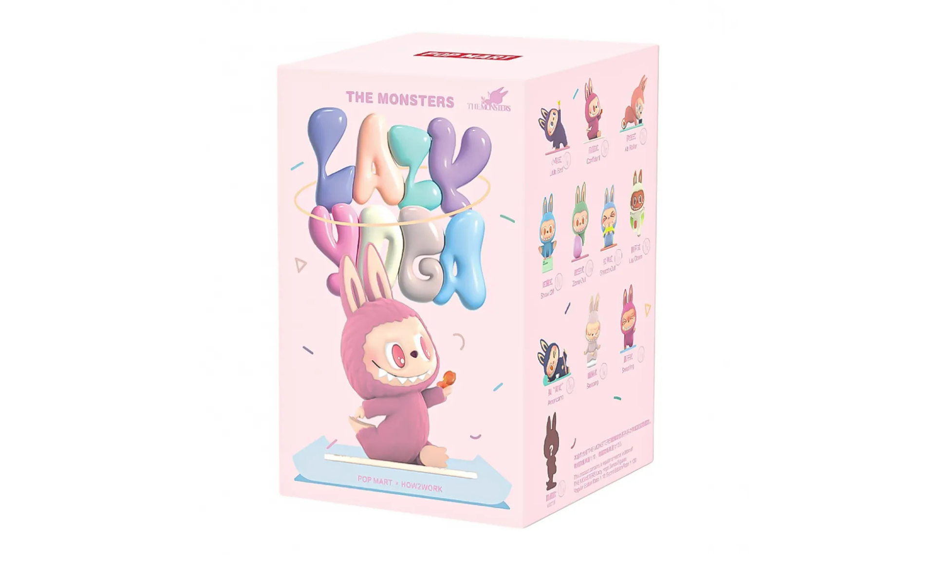 Pop Mart Labubu The Monsters Lazy Yoga Series Figures Sealed Case (Zestaw 10 szt.) | OVERCEZ