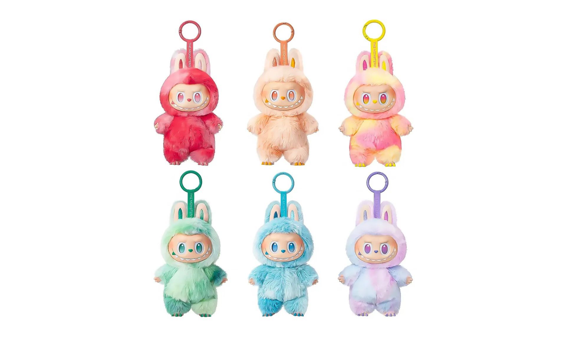 Pop Mart Labubu The Monsters Big into Energy Series Vinyl Plush Pendant Sealed Case (Zestaw 6 szt.) | OVERCEZ