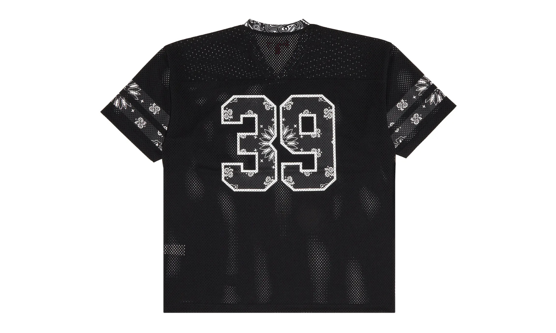 Supreme Bandana Football Jersey Black | OVERCEZ