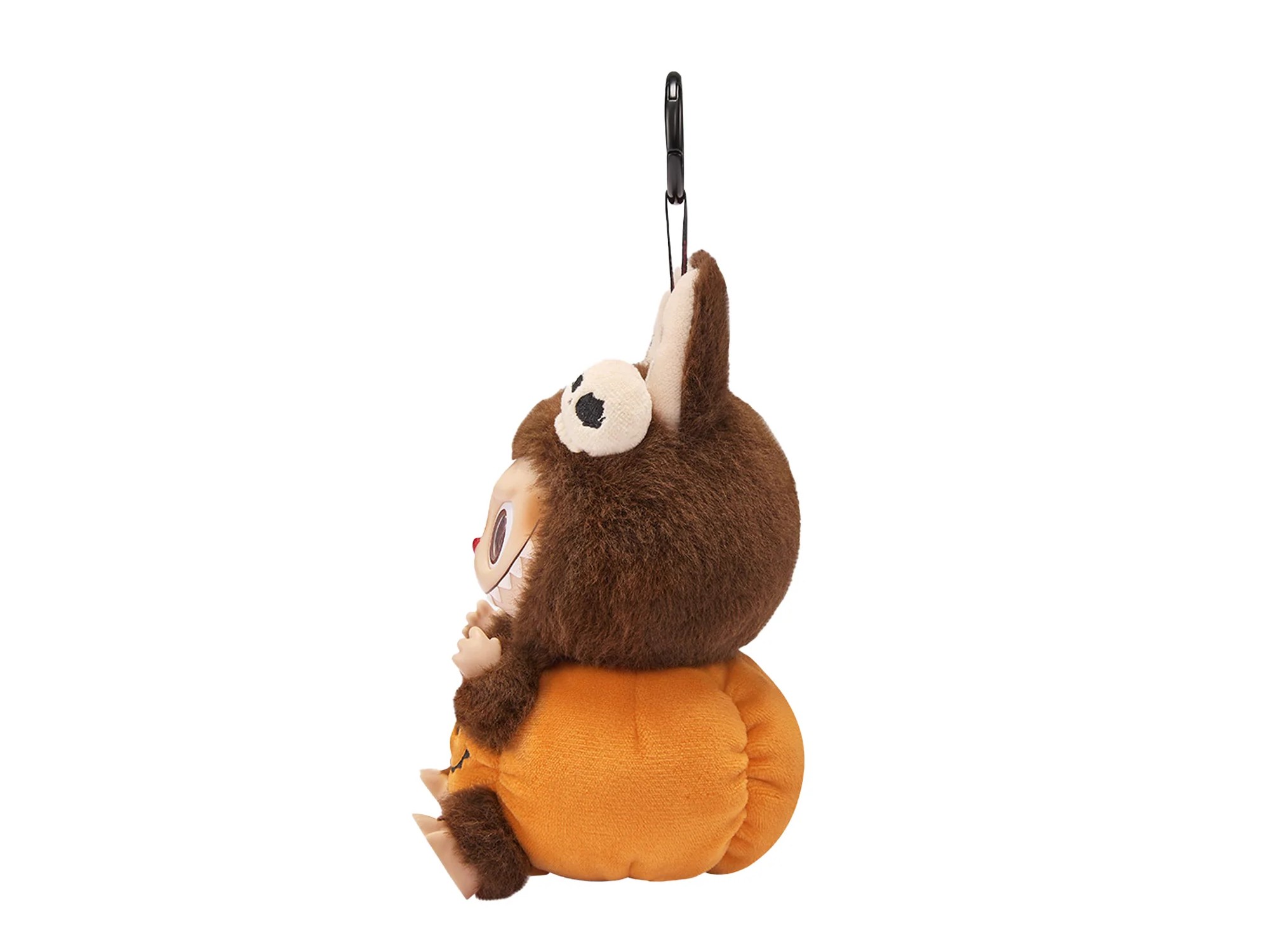 Pop Mart Labubu Happy Halloween Party Series-Sitting Pumpkin Vinyl Plush Pendant | OVERCEZ