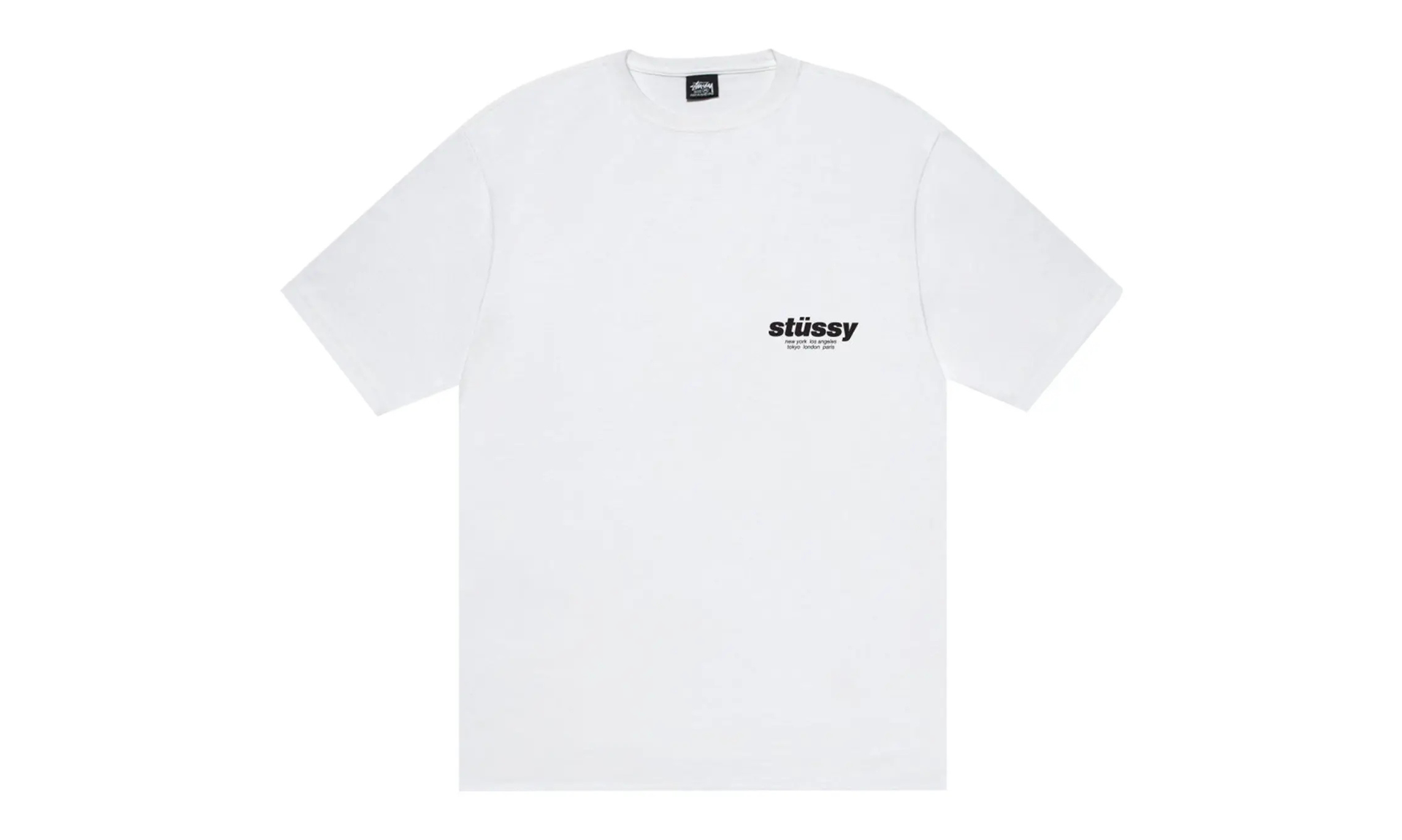 Stussy Rollers Tee White