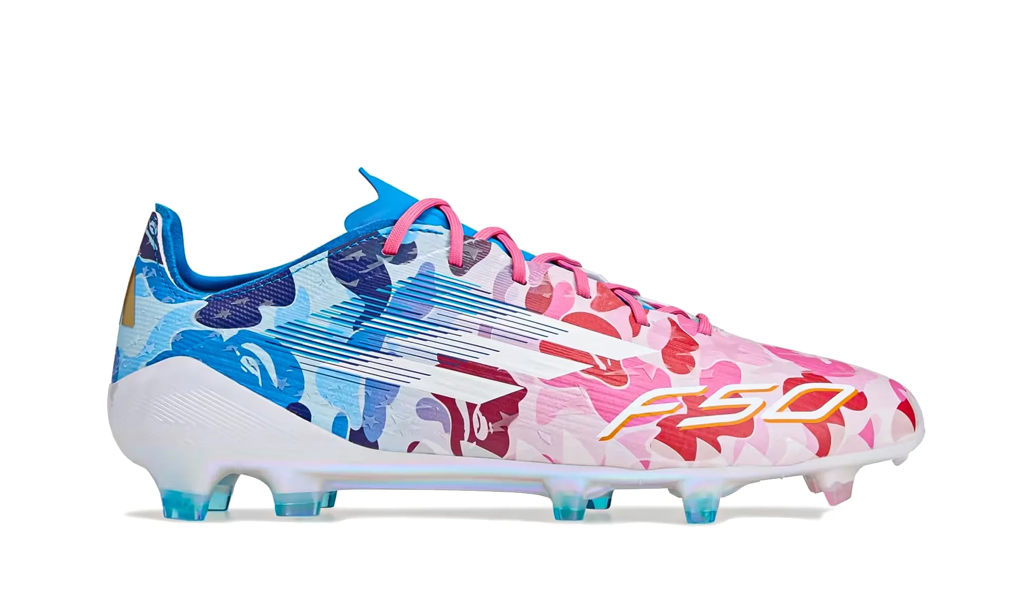 シューズ adidas F50 ELITE FG BAPE Adidas F50 Elite FG x BAPE Multi Camo | Limited Sneakers & Apparel