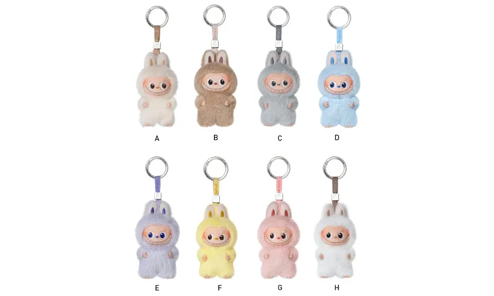 Pop Mart Labubu The Monsters Pin for Love Series Vinyl Plush Pendant (A-M) Sealed Case (Zestaw 14 Blind Box) | OVERCEZ
