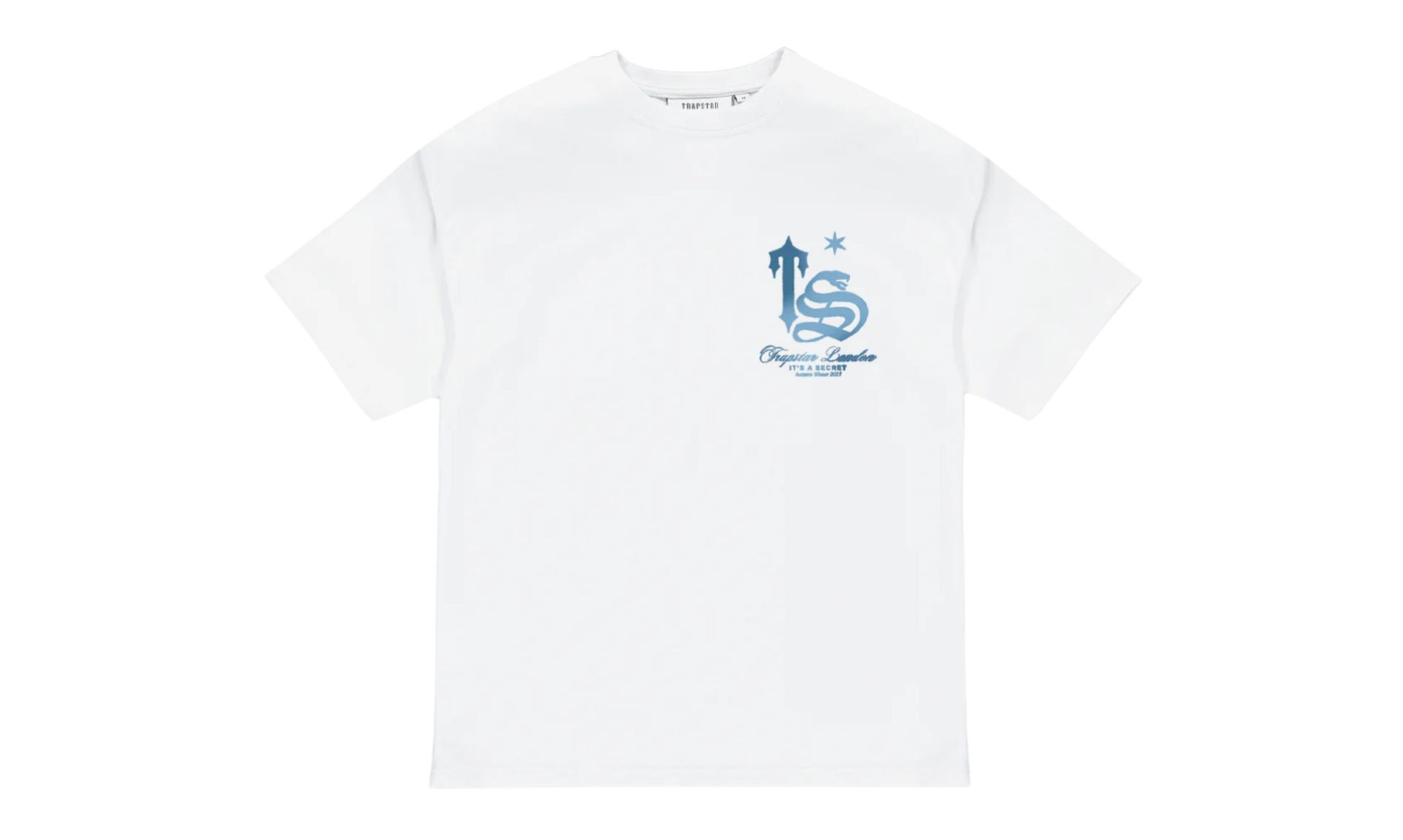 Trapstar TS Varsity Tee White | OVERCEZ