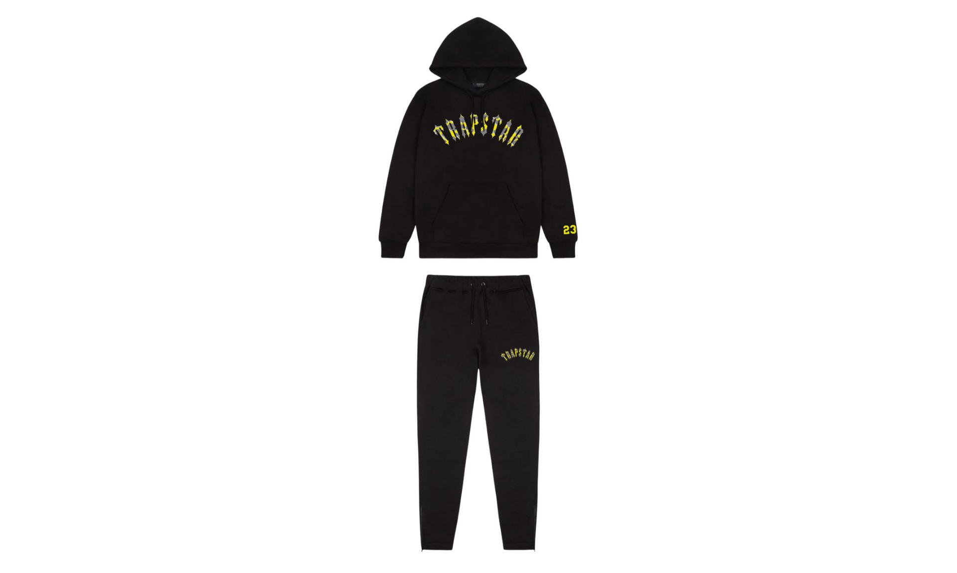 Trapstar x Central Cee Arch 23 Hoodie Tracksuit Black | OVERCEZ
