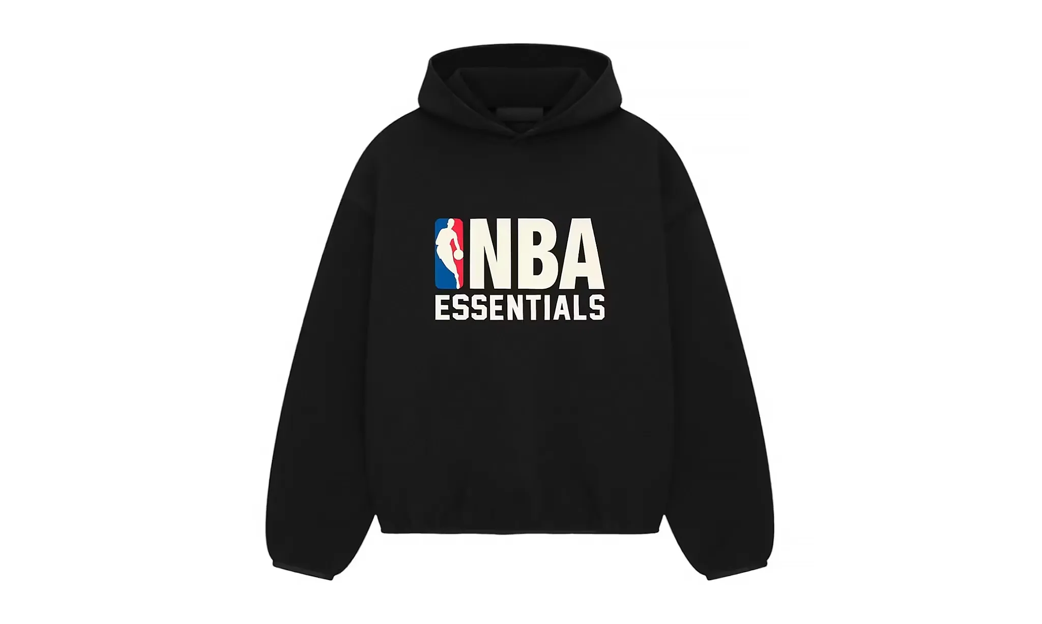 Fear of God Essentials NBA Hoodie Black | OVERCEZ