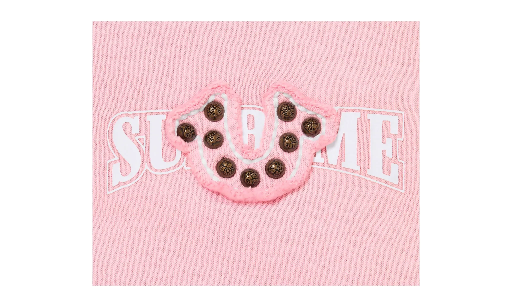 Supreme True Religion Zip Up Hooded Sweatshirt Pink | OVERCEZ