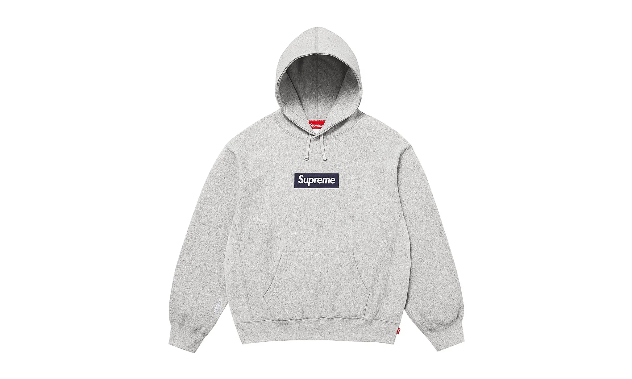 Supreme / 17FW/Box Logo Hooded Sweatshirt/パーカー/M/コットン/GRY Supreme Box Logo Hooded Sweatshirt Heather Grey (FW25