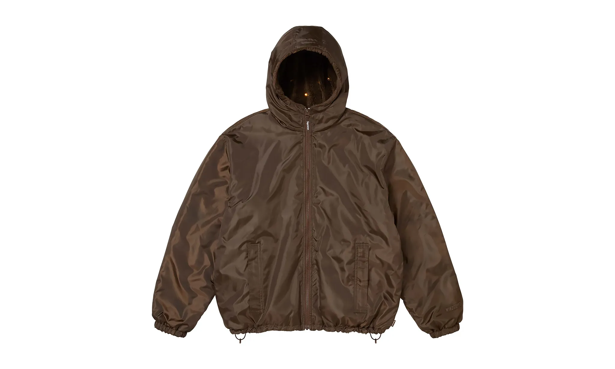 Supreme Reflective Arc Hooded Work Jacket Black | Limitowane