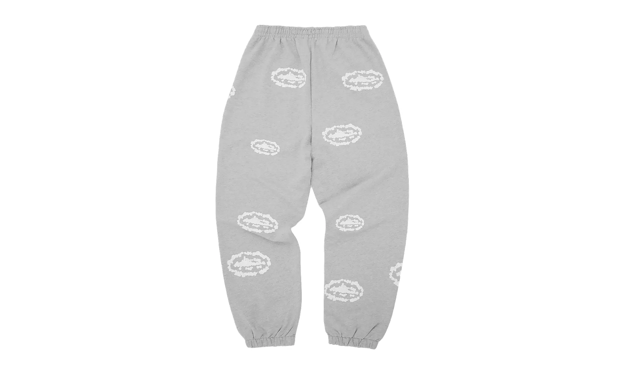 Corteiz x Denim Tears Island Wreath Sweatpant Heather Grey | OVERCEZ