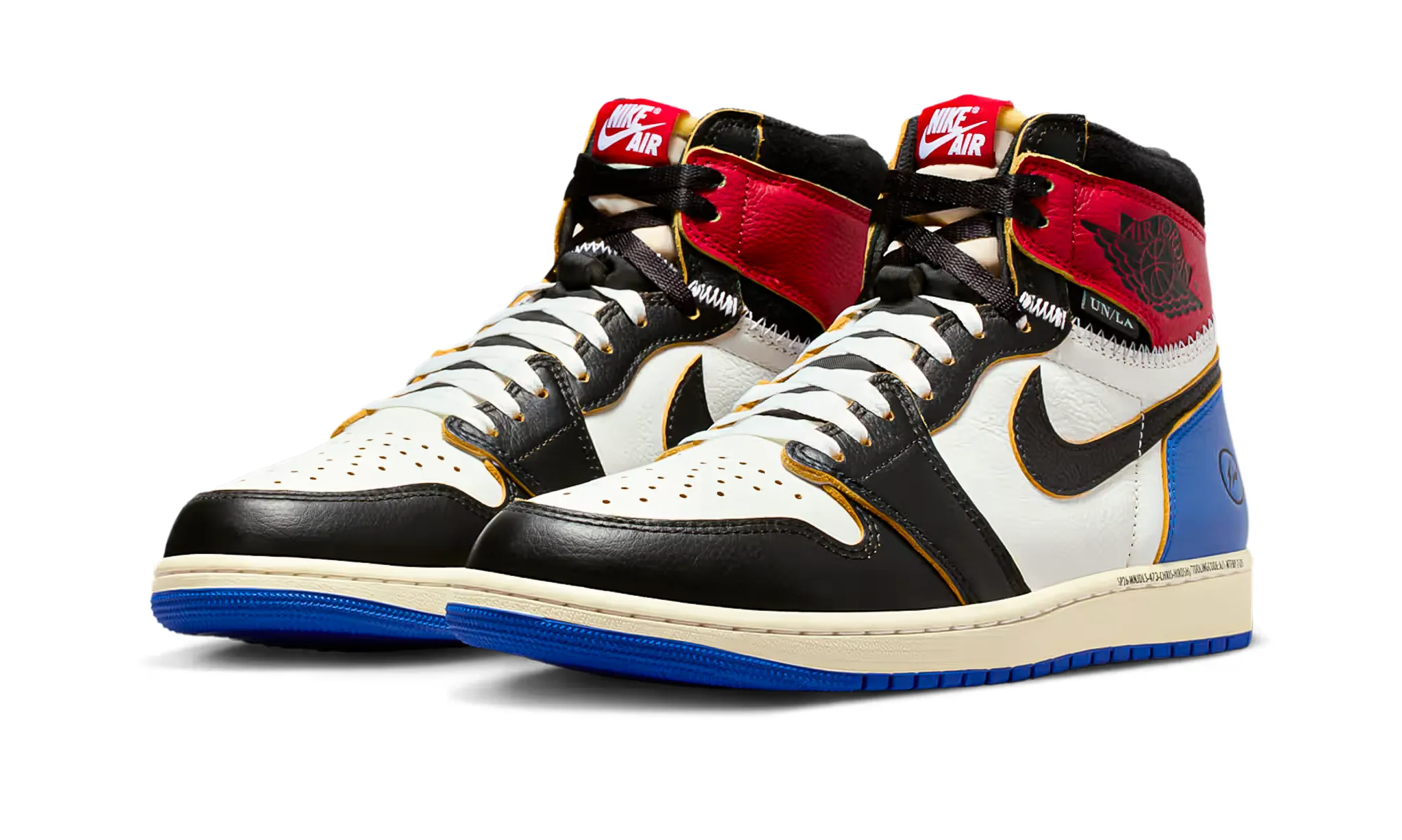 Air Jordan 1 Retro High OG SP Fragment x Union LA Varsity Red Sport Royal | OVERCEZ