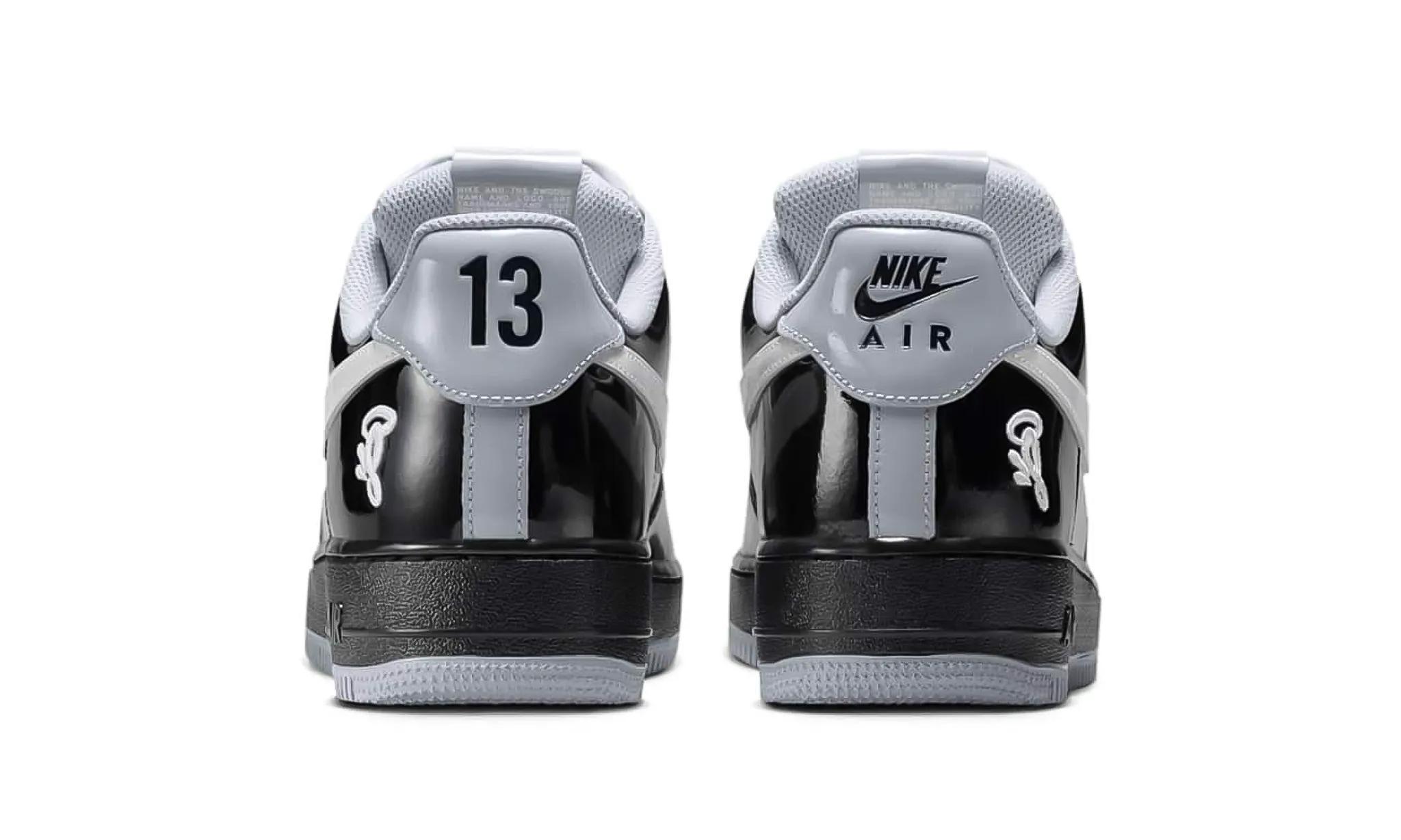 Nike Air Force 1 Low Syna Central Cee Black White Smoke Grey | OVERCEZ