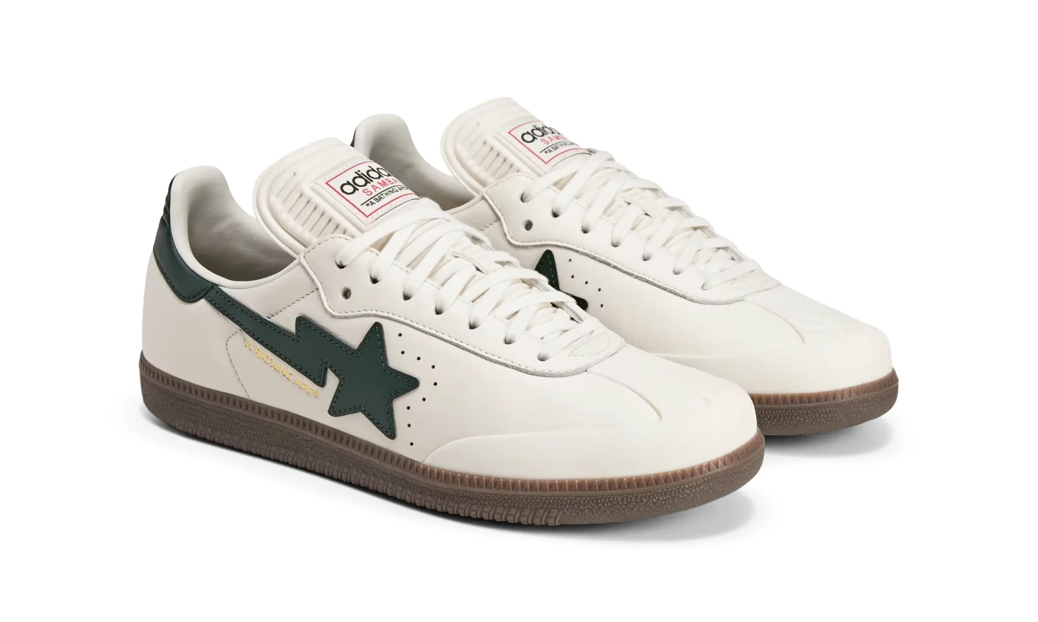 Adidas Samba Bape World Cup Pack White Forest | OVERCEZ