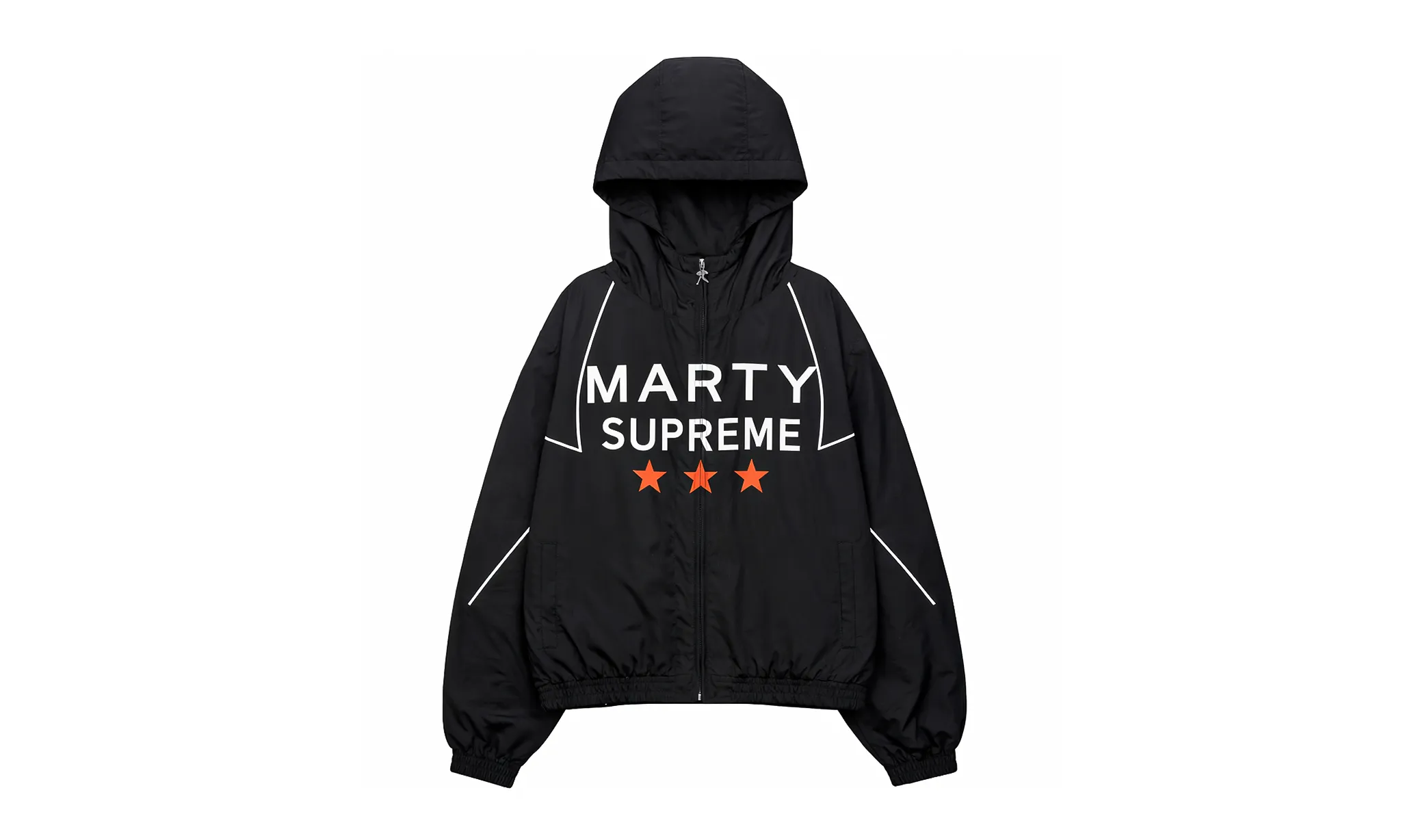 NAHMIAS x Marty Supreme A24 Classic Warm Up Jacket Black | OVERCEZ