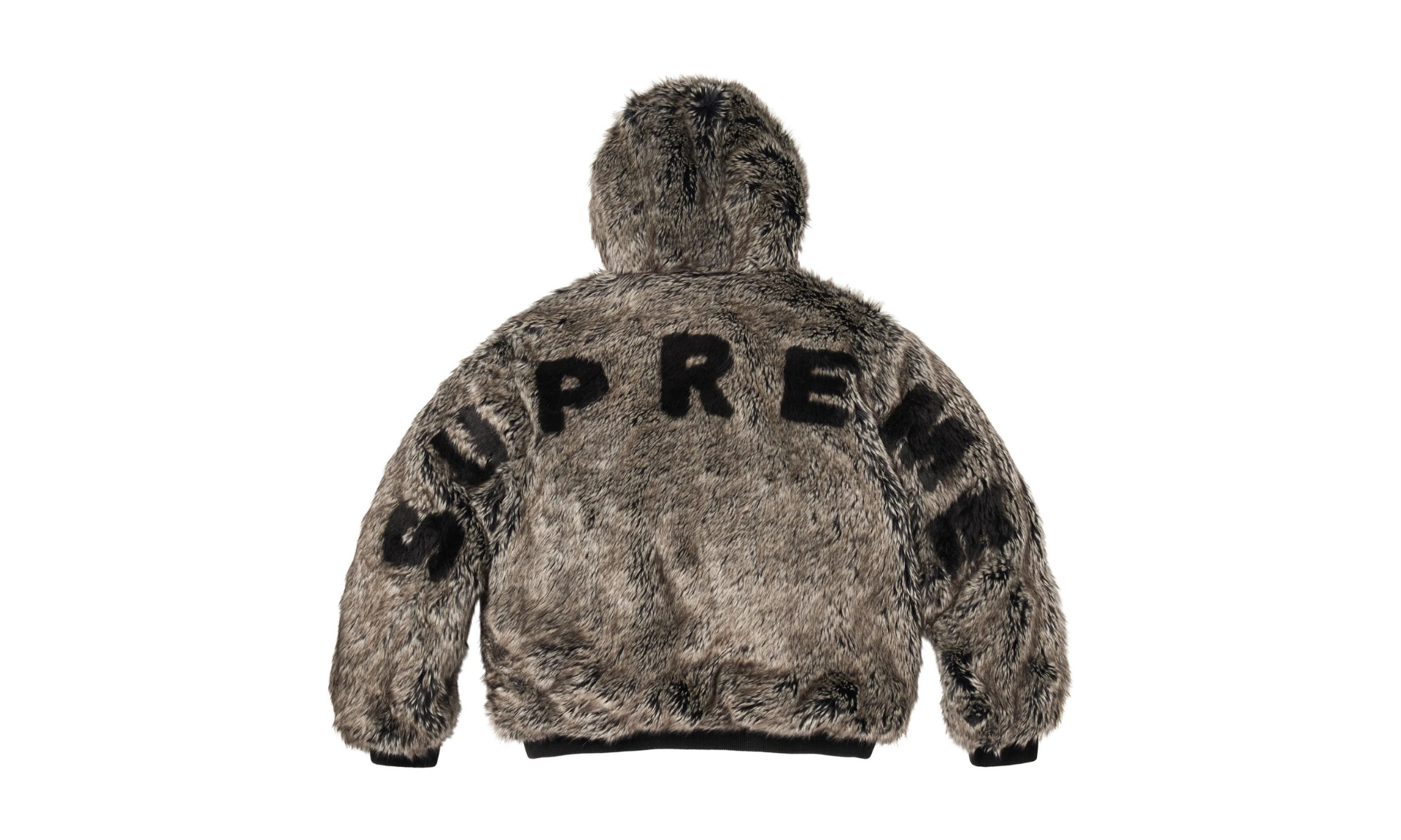 Supreme Reversible Faux Fur Hooded Work Jacket Black | Limited