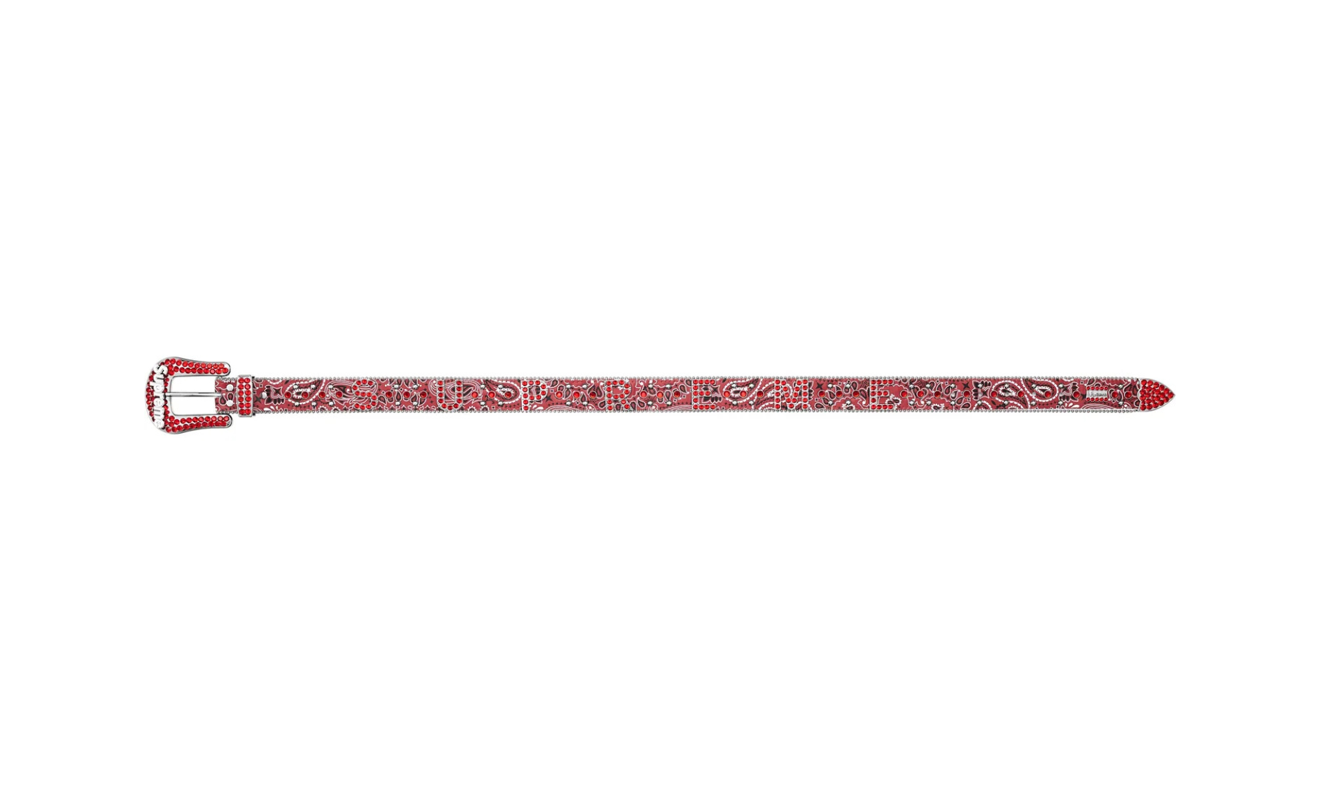 Supreme b.b. Simon Bandana Belt Red | OVERCEZ