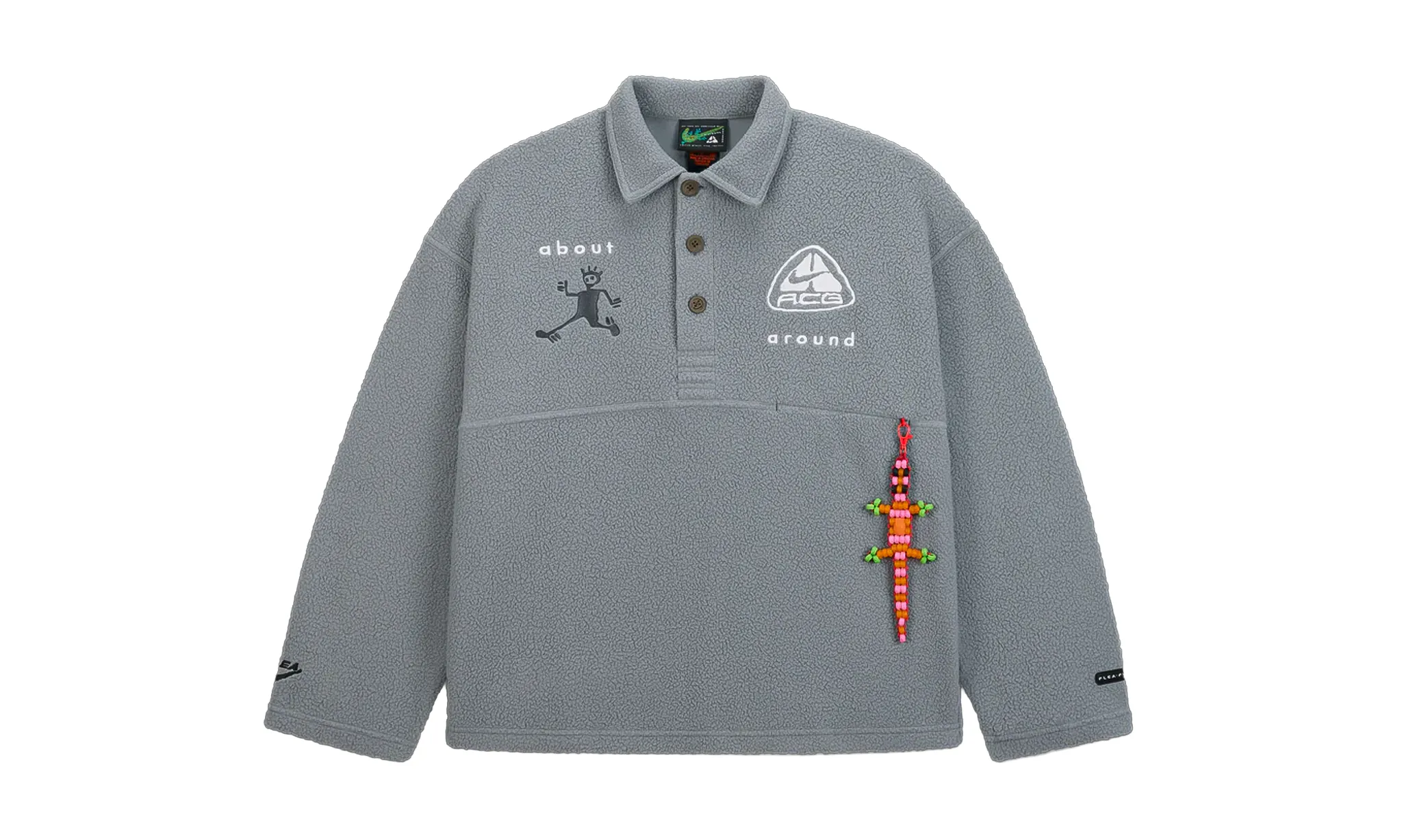 Nike ACG x CPFM L/S Polo Grey | Limited Sneakers & Apparel - OVERCEZ