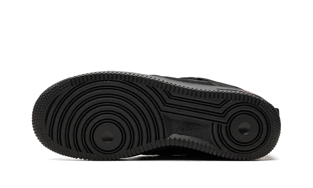 Nike Air Force 1 Low Multi-Swoosh Black Crimson | OVERCEZ