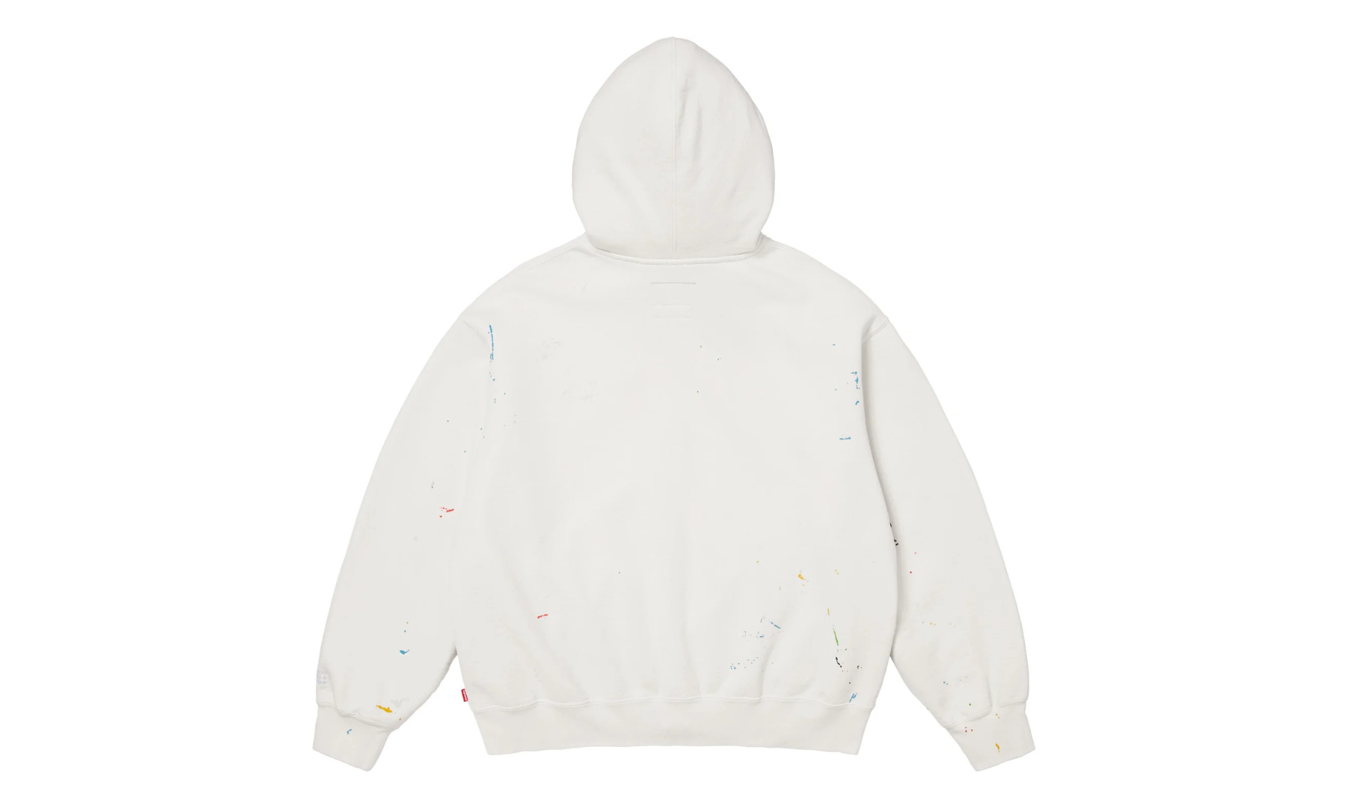 Supreme MM6 Maison Margiela Box Logo Zip Up Hooded Sweatshirt White | OVERCEZ