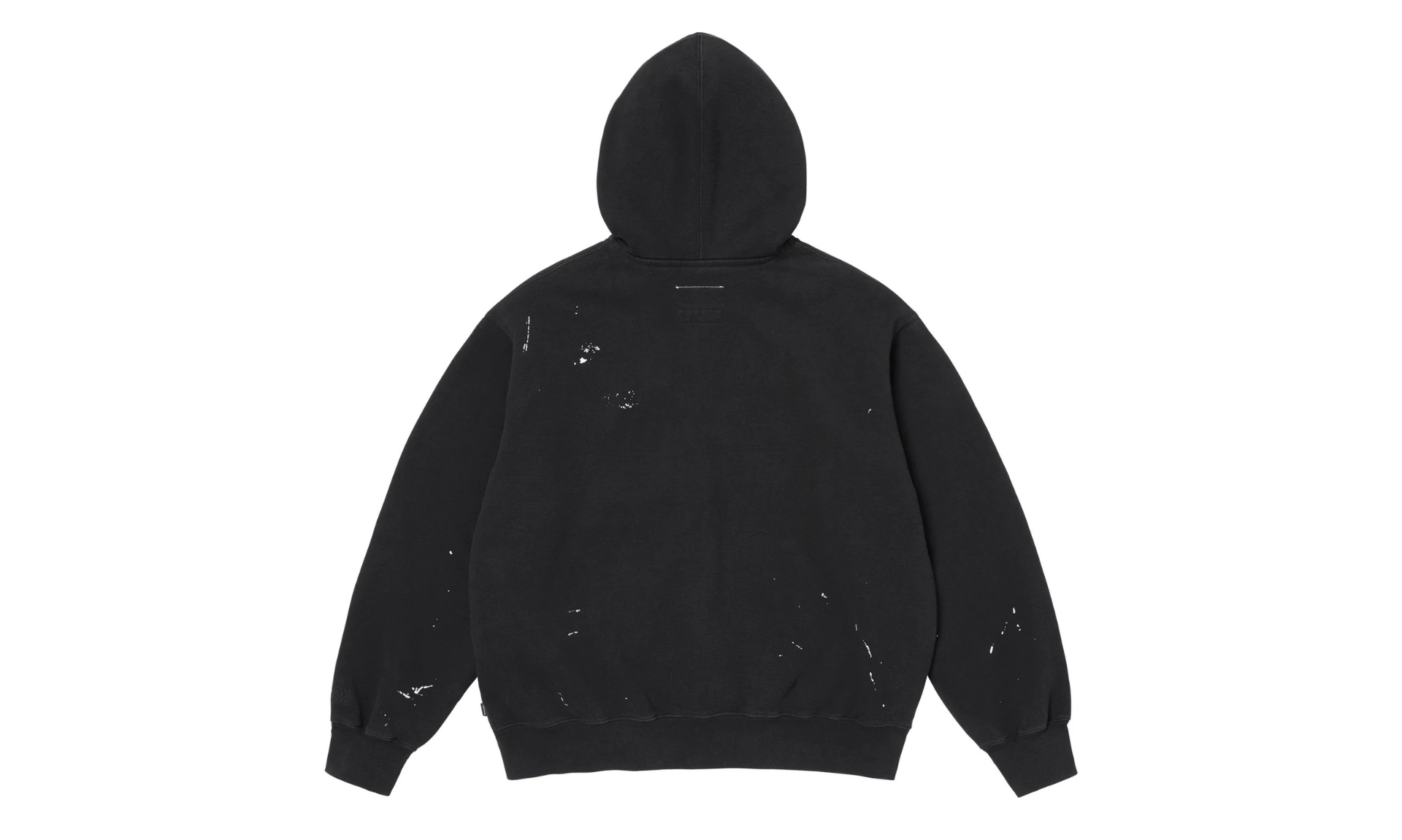 Supreme MM6 Maison Margiela Box Logo Zip Up Hooded Sweatshirt Black | OVERCEZ
