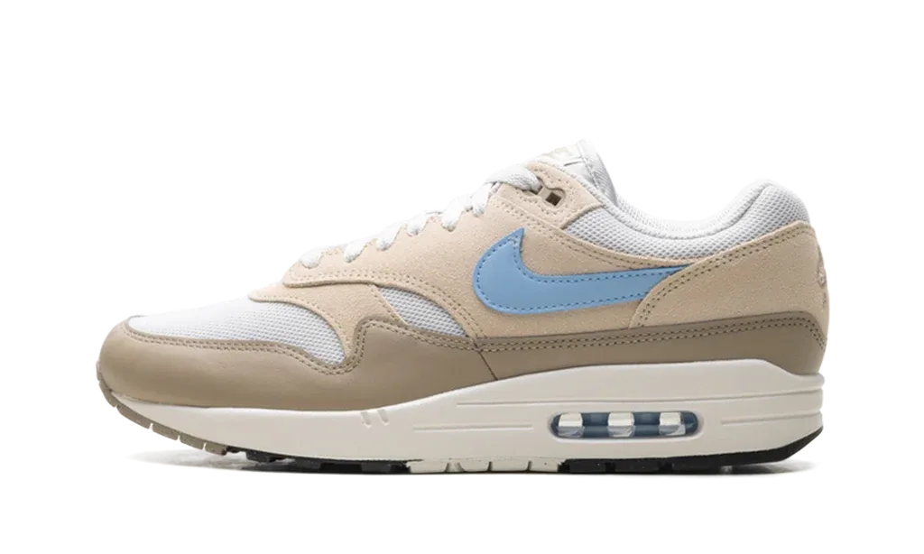 Nike Air Max 1 Essential Light Bone Psychic Blue | OVERCEZ