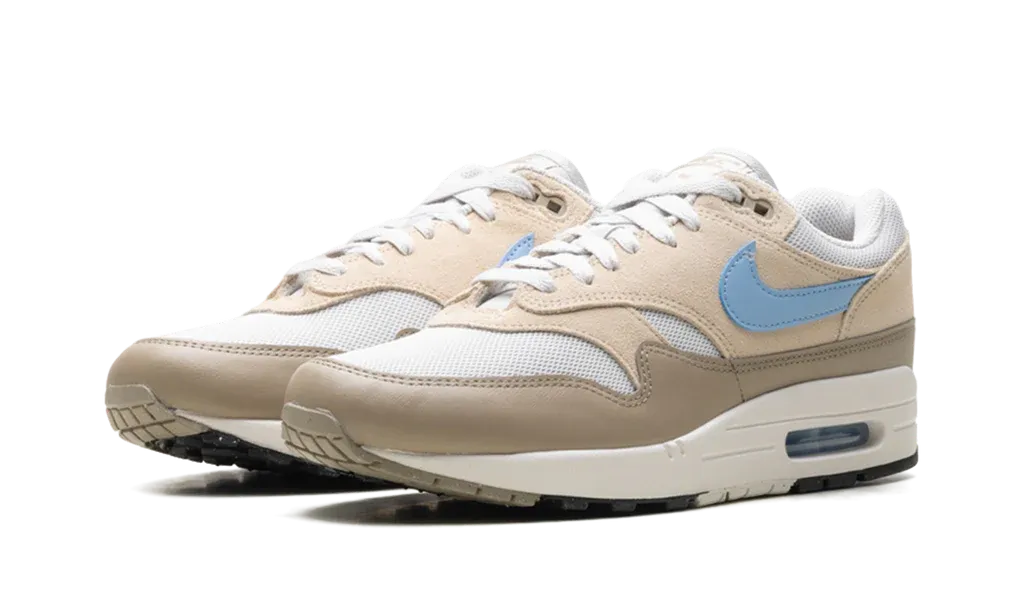 Nike Air Max 1 Essential Light Bone Psychic Blue | OVERCEZ