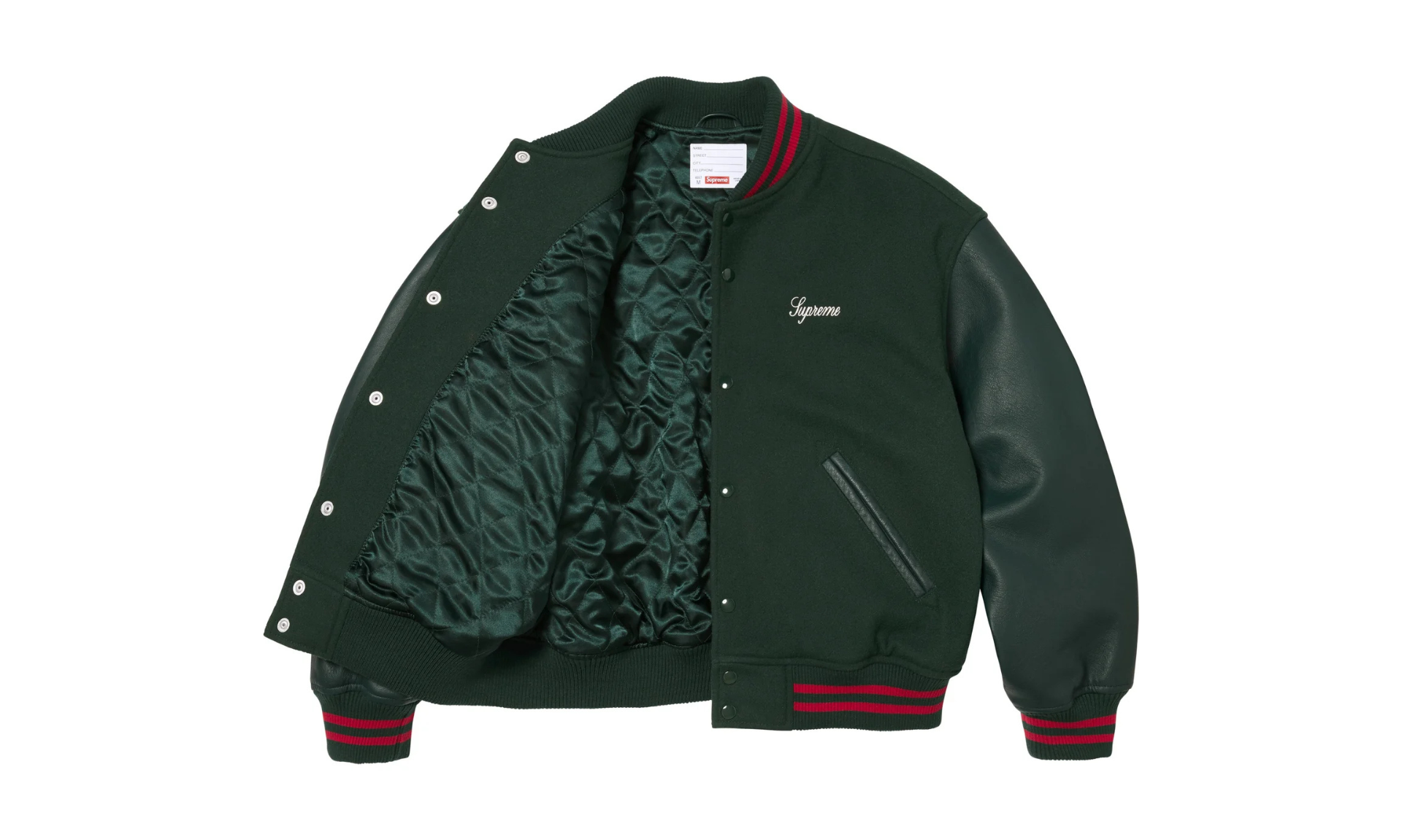 Supreme Playboy Hooded MA-1 Black | Limited Sneakers & Apparel