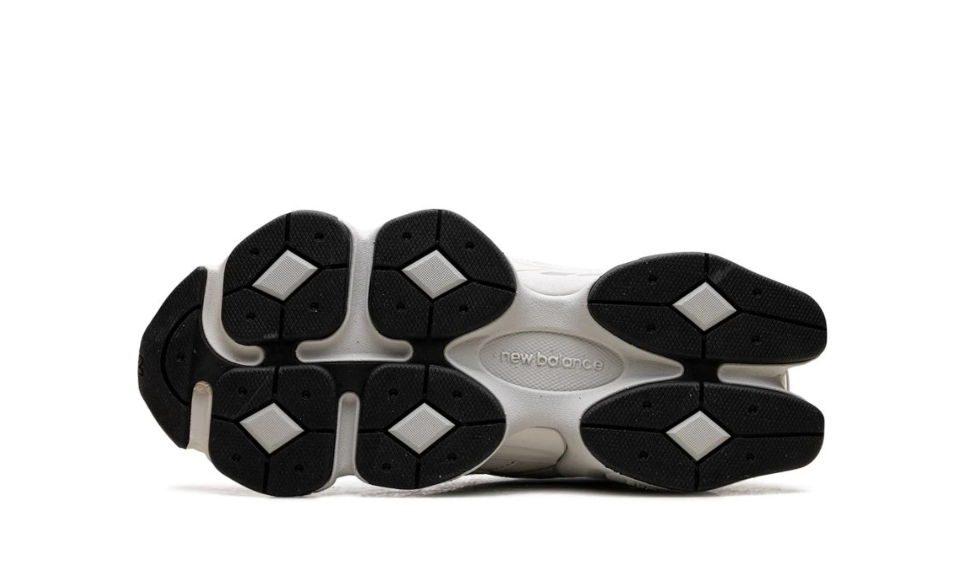New Balance 9060 White Black Metallic Silver | OVERCEZ