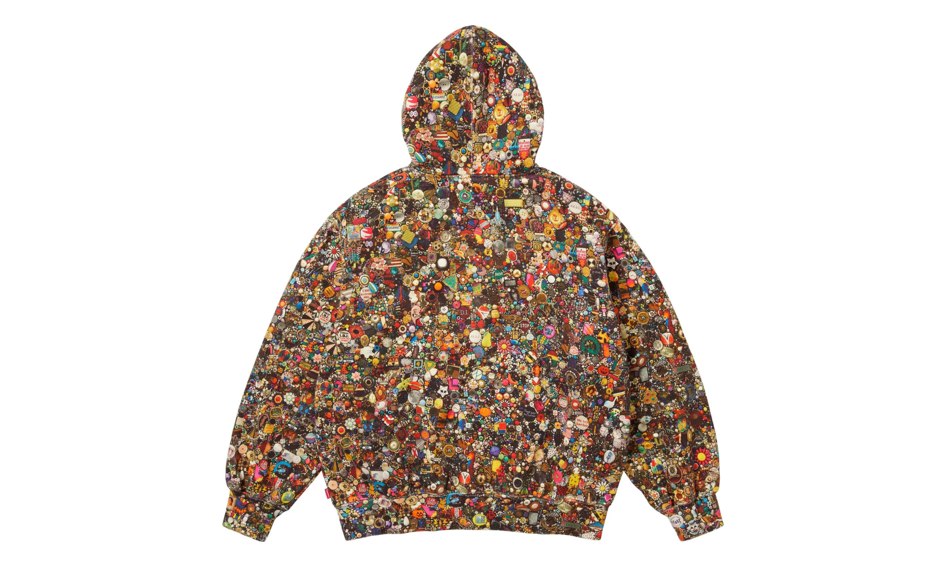 トップス Supreme Mike Kelley Zip Up Hooded 5718804307.png