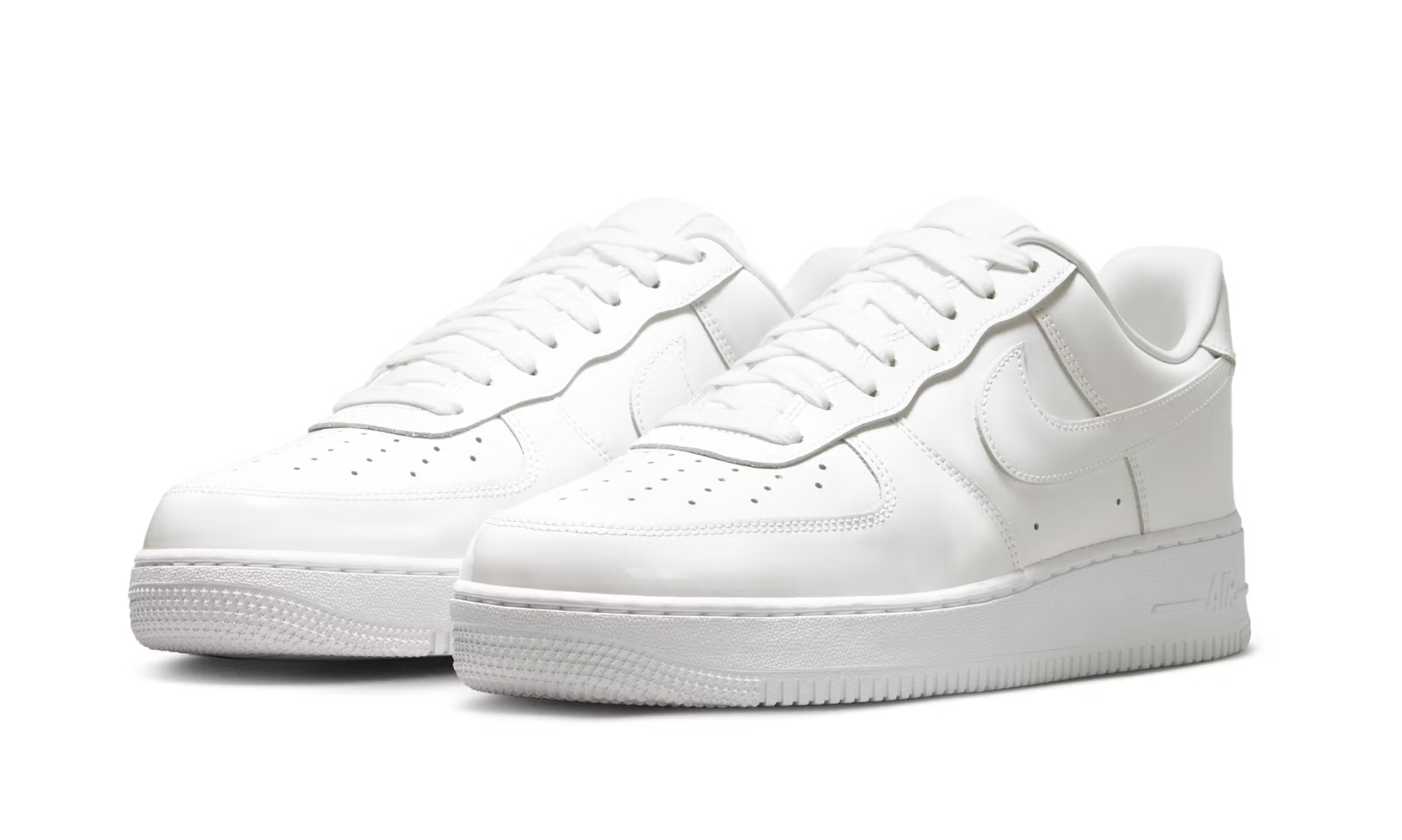 Nike Air Force 1 Low '07 Premium White Patent | OVERCEZ