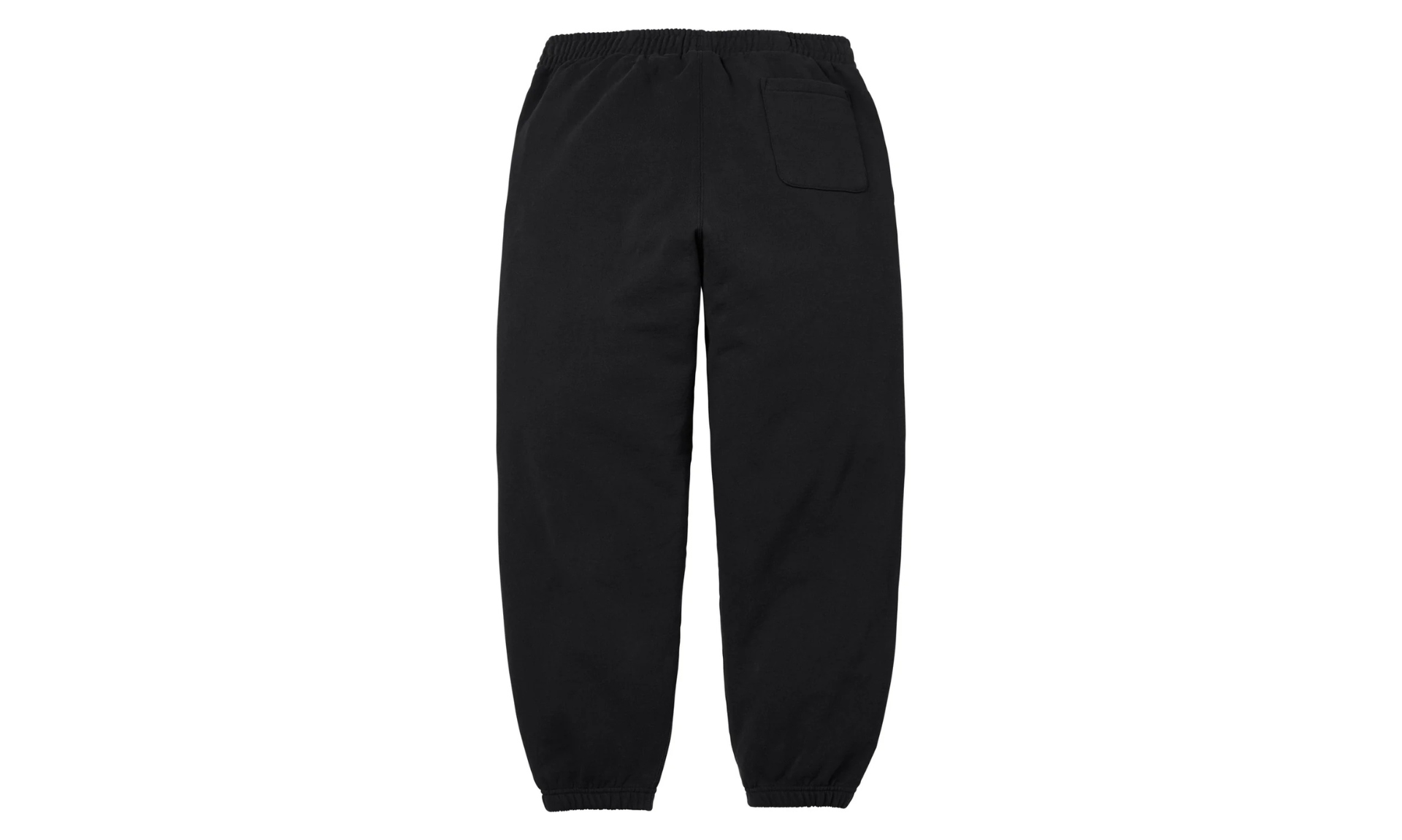 Supreme Satin Applique Sweatpant Black | OVERCEZ