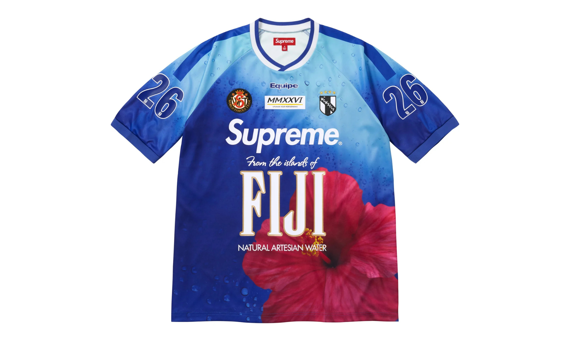Supreme Fiji Soccer Jersey Multicolor | Limited Sneakers & Apparel