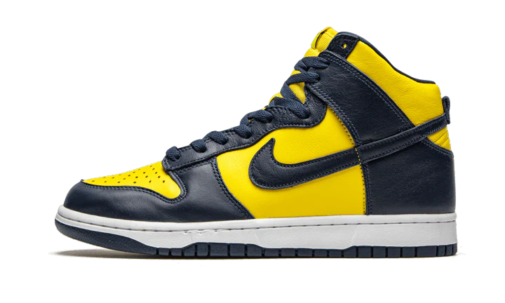 Nike Dunk High Michigan 43 (CANCER FIGHTERS) | OVERCEZ