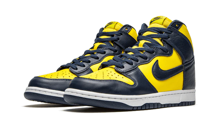 Nike Dunk High Michigan 43 (CANCER FIGHTERS) | OVERCEZ