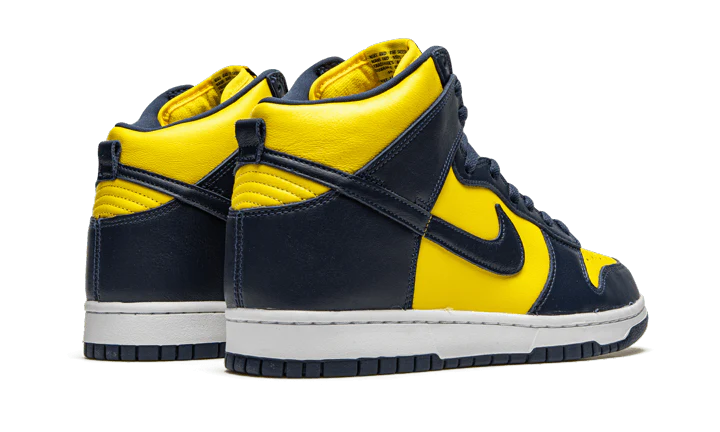 Nike Dunk High Michigan 43 (CANCER FIGHTERS) | OVERCEZ
