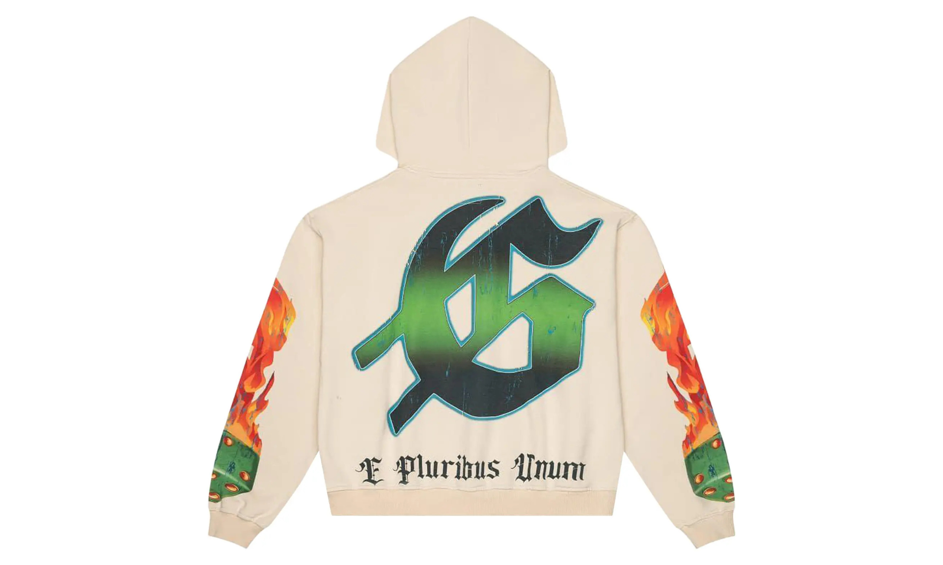Godspeed Lifes a Gamble Hoodie Bone | OVERCEZ