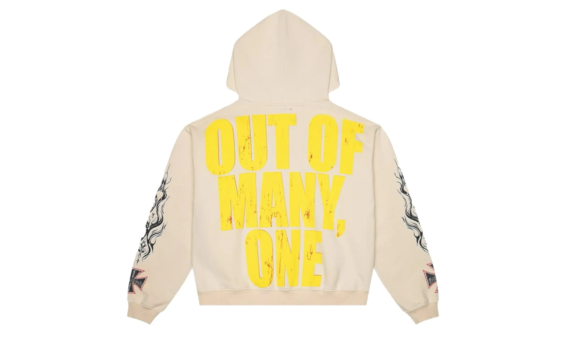 Godspeed Long Lonely Road Hoodie Bone | OVERCEZ