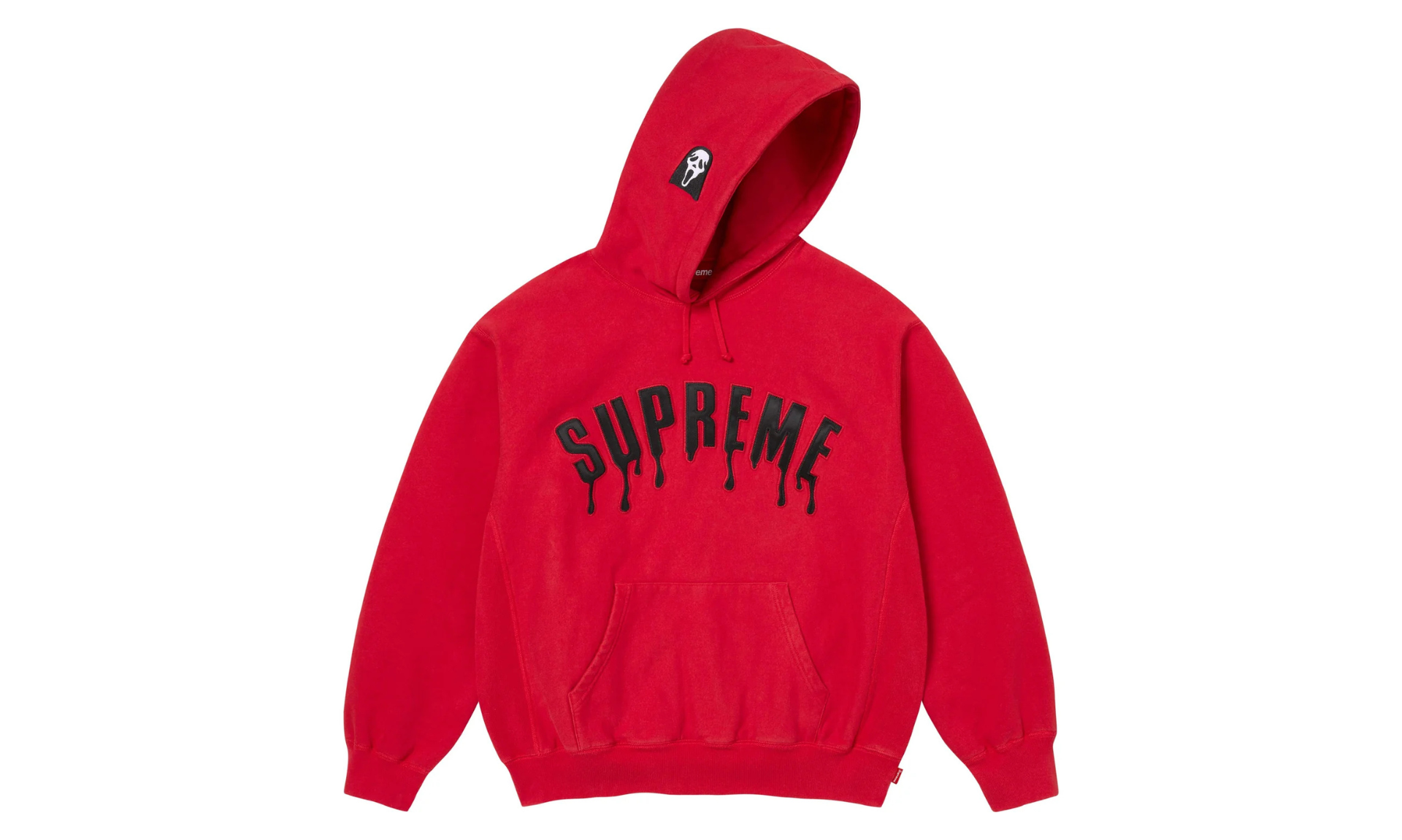Supreme Ghostface Arc Hooded Sweatshirt Red | Limited Sneakers