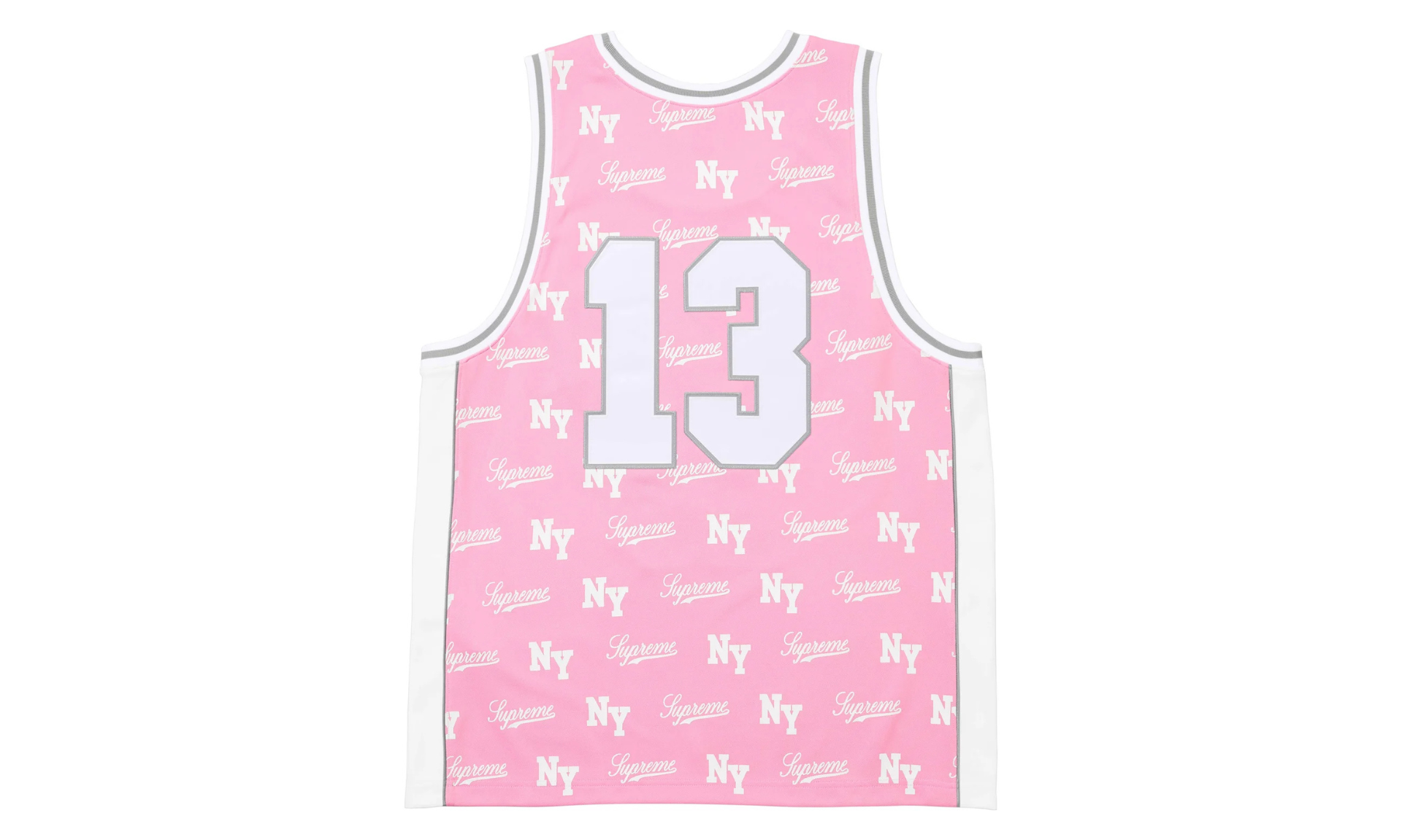 Supreme Mitchell & Ness Monogram Jersey Pink | OVERCEZ